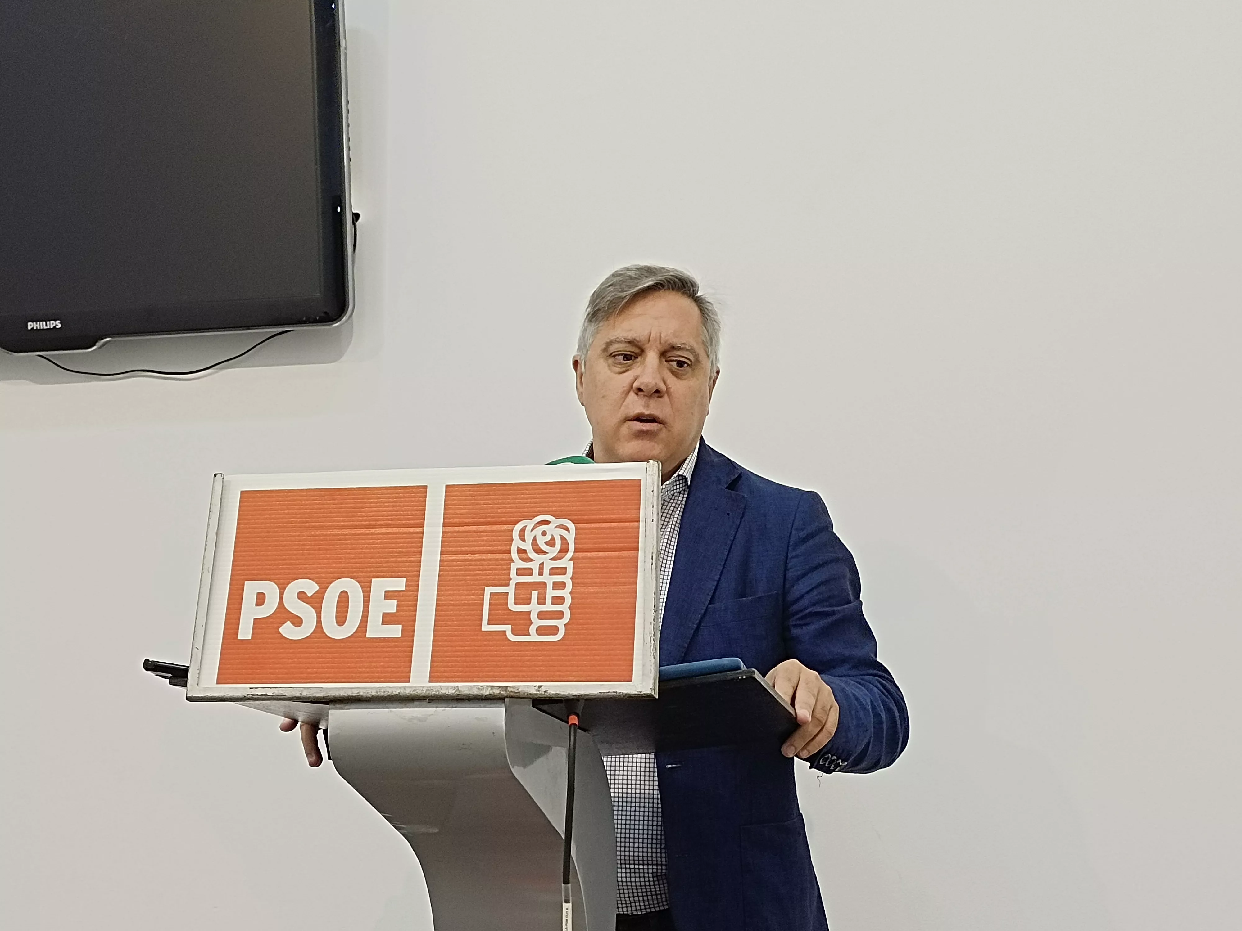 El portavoz del PSOE en el Ayuntamiento 