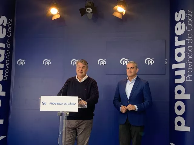 Los diputados populares Ignacio Romaní y José Ortiz