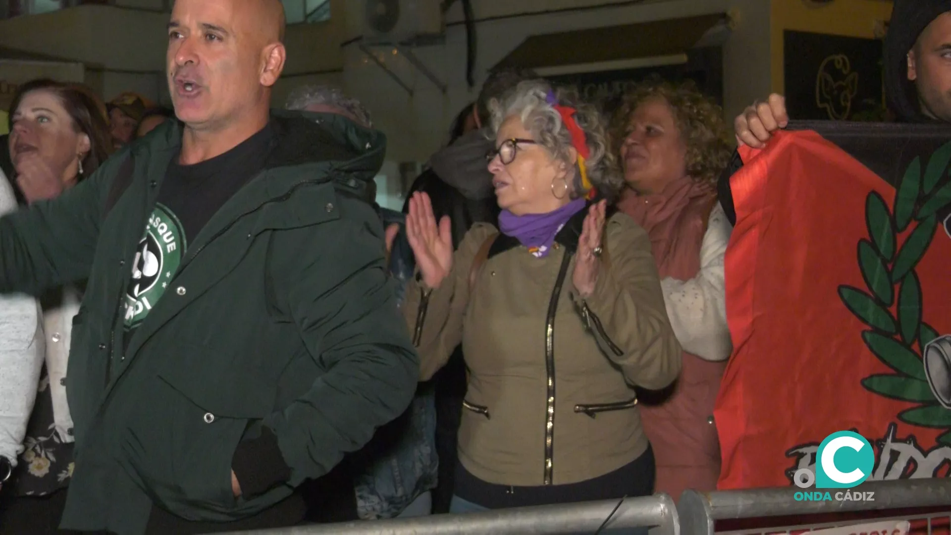 Concentración en el Río San Pedro por el primer aniversario de la huelga del metal