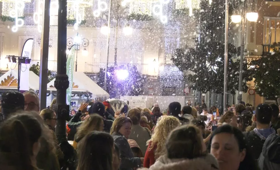 El temporal da paso a la nieve en San Antonio.