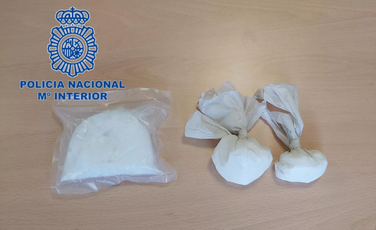 Droga incautada al detenido