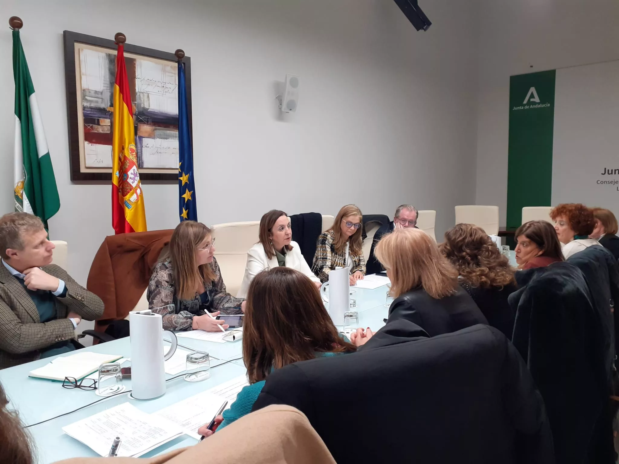 Imagen de la última reunión Instituto de Medicina Legal y Ciencias Forenses (IMLCF) de Cádiz