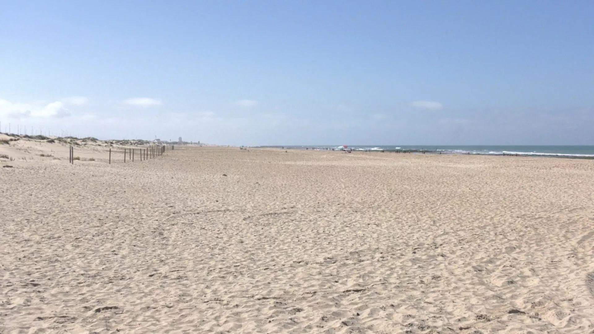 Una zona en Cortadura acotada para la práctica nudista