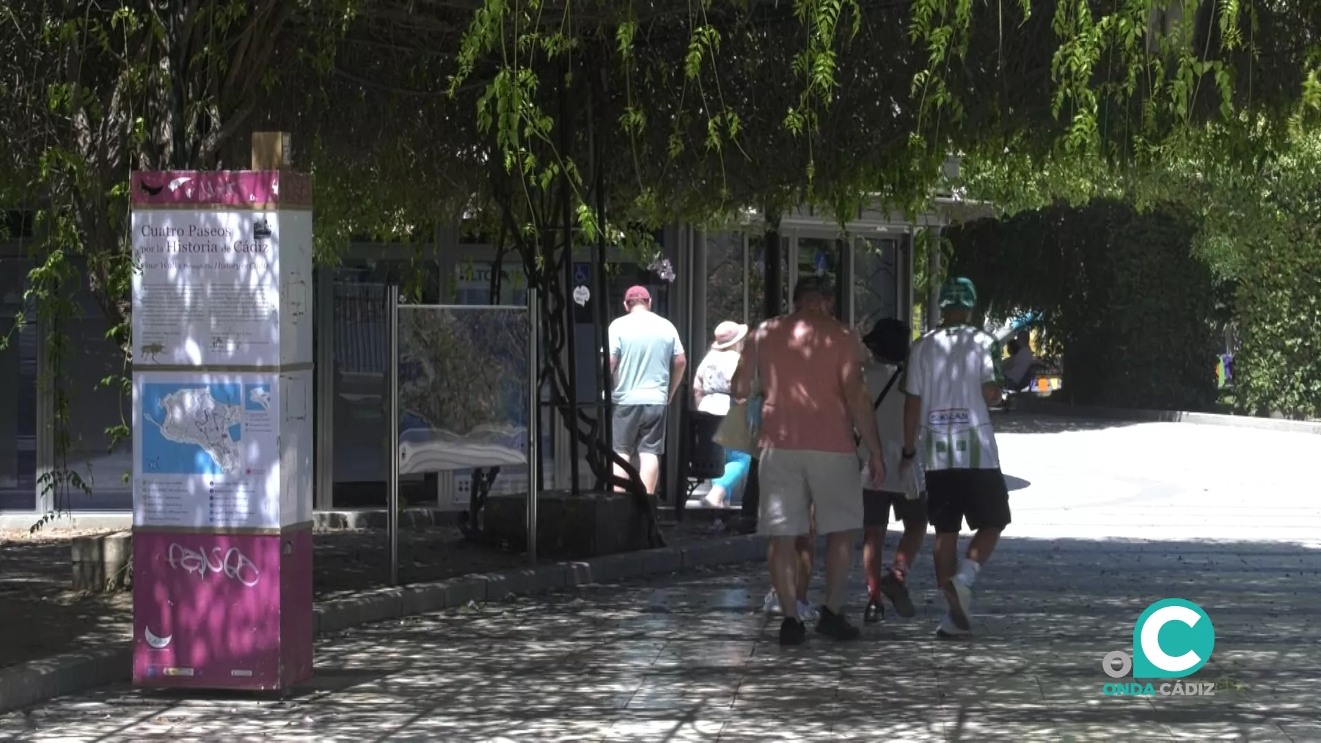 Oficina de Turismo situada en el Paseo de Canalejas 