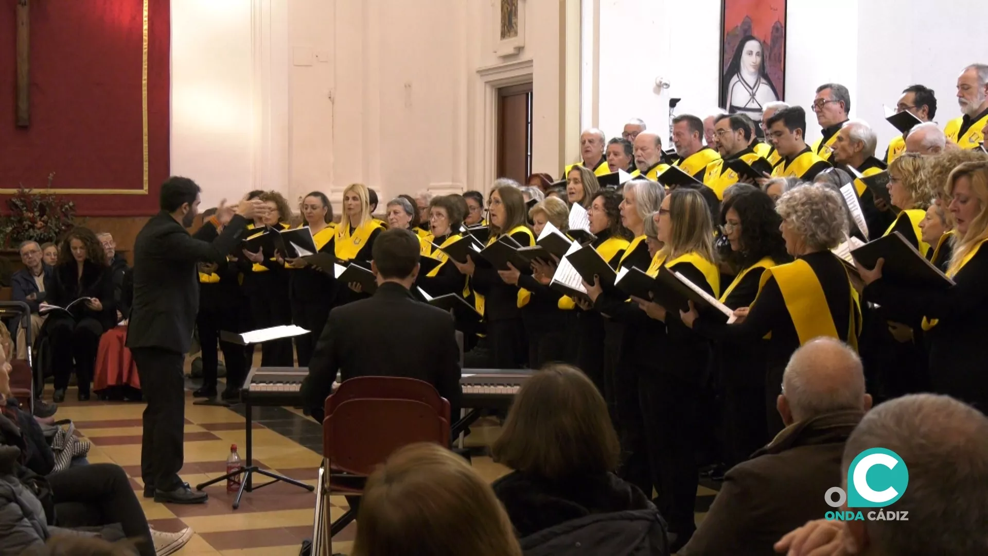 Concierto de la Coral de la Universidad de Cádiz. 