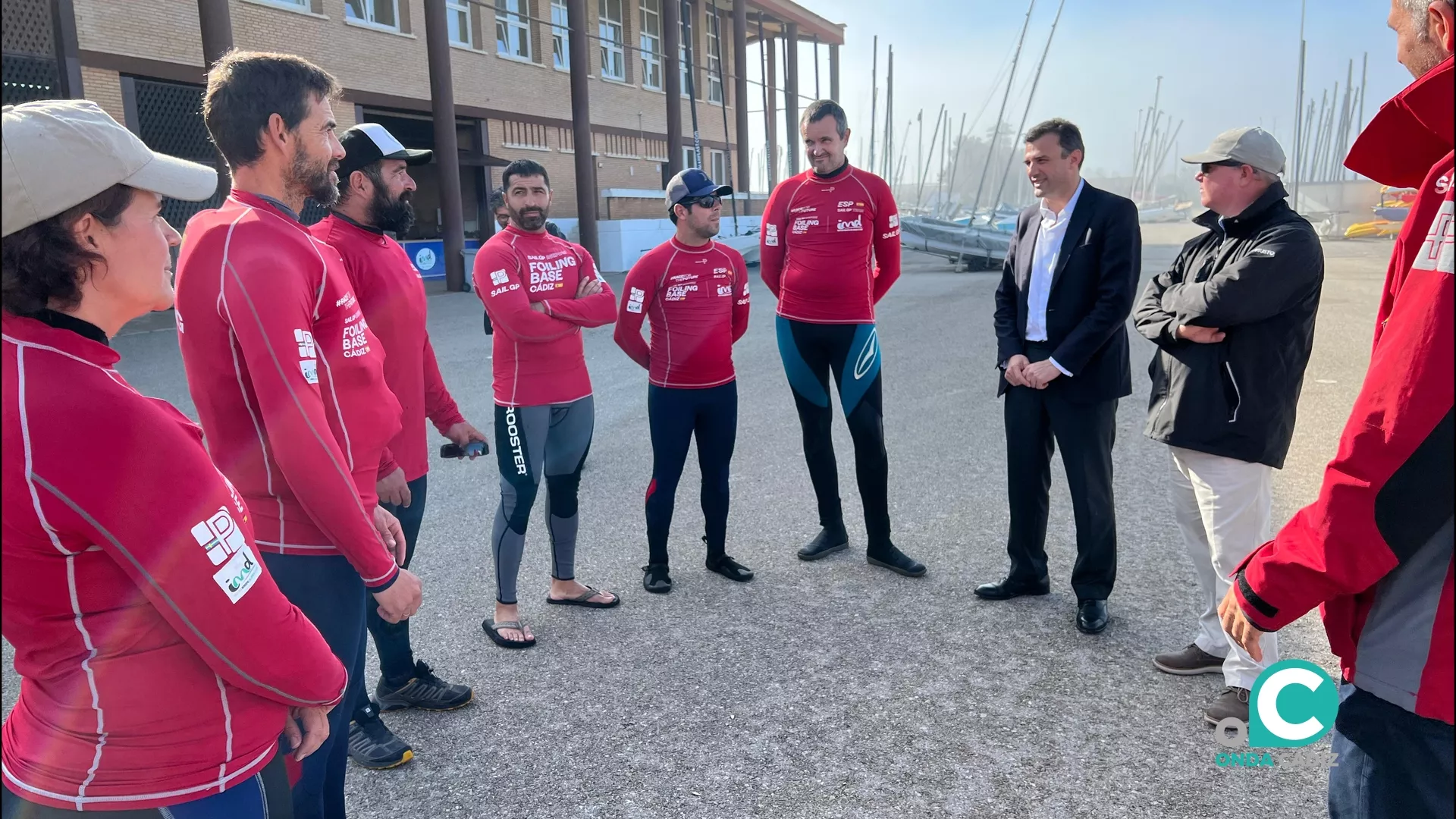 Foiling Base de la Sail GP en Cádiz 