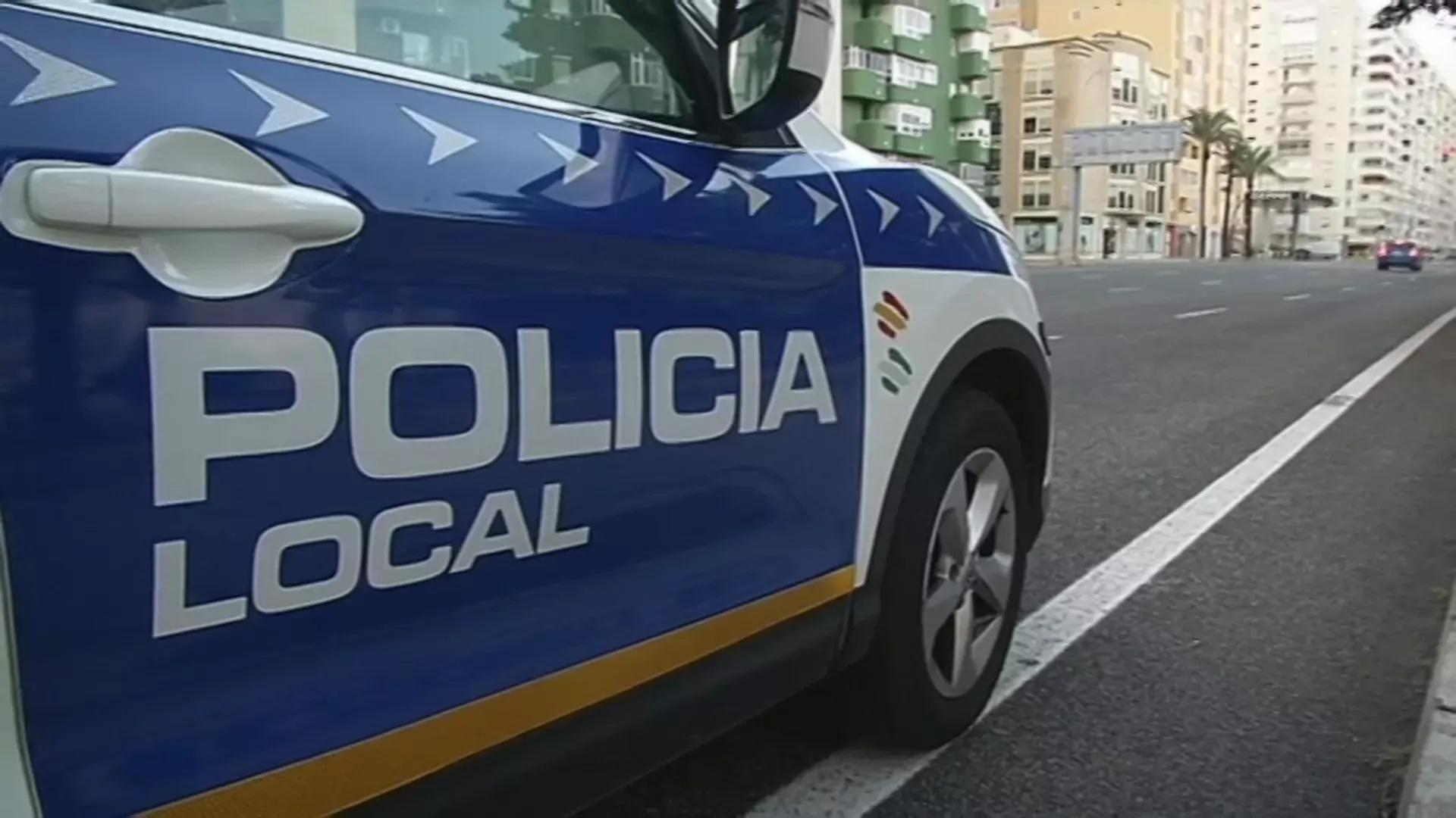 Imagen de un coche de la Policía Local 