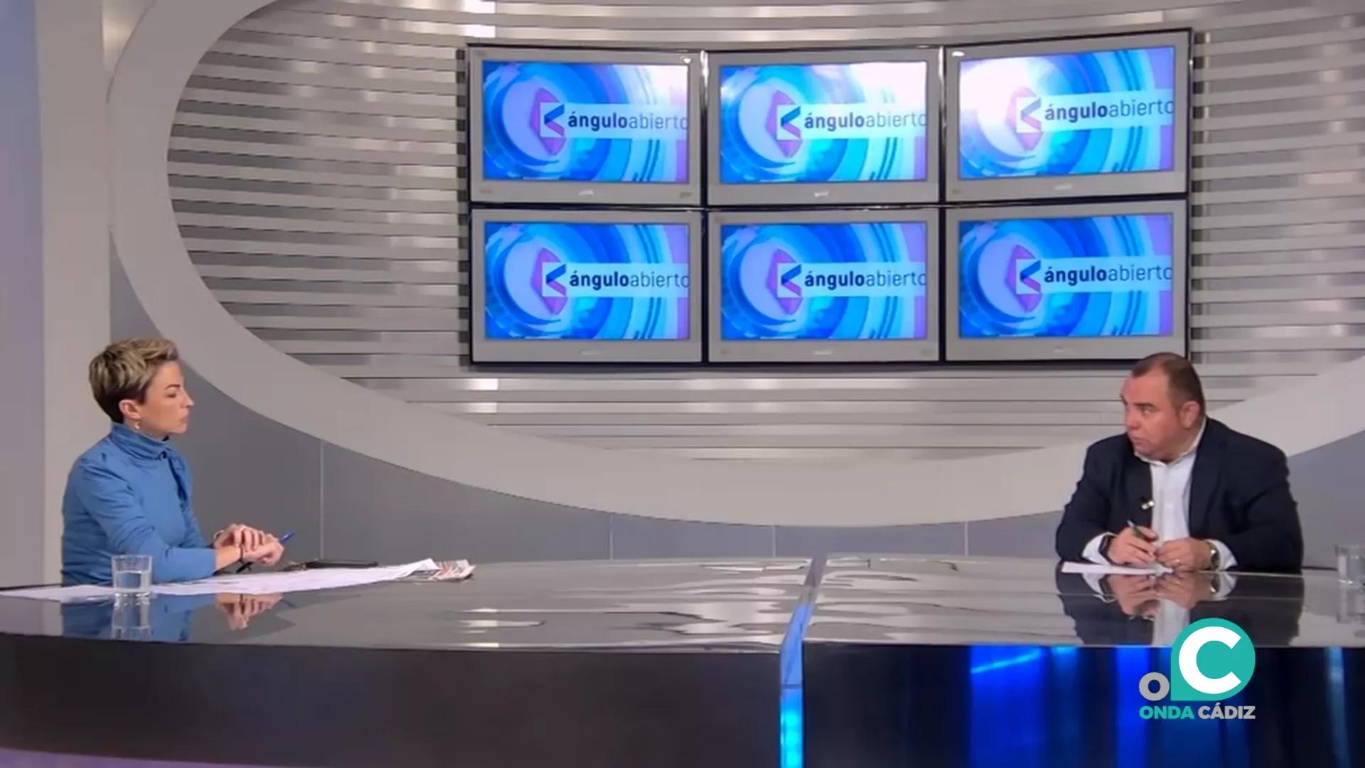 El secretario general de FEMCA, José Muñoz, en una entrevista en Ángulo Abierto. 