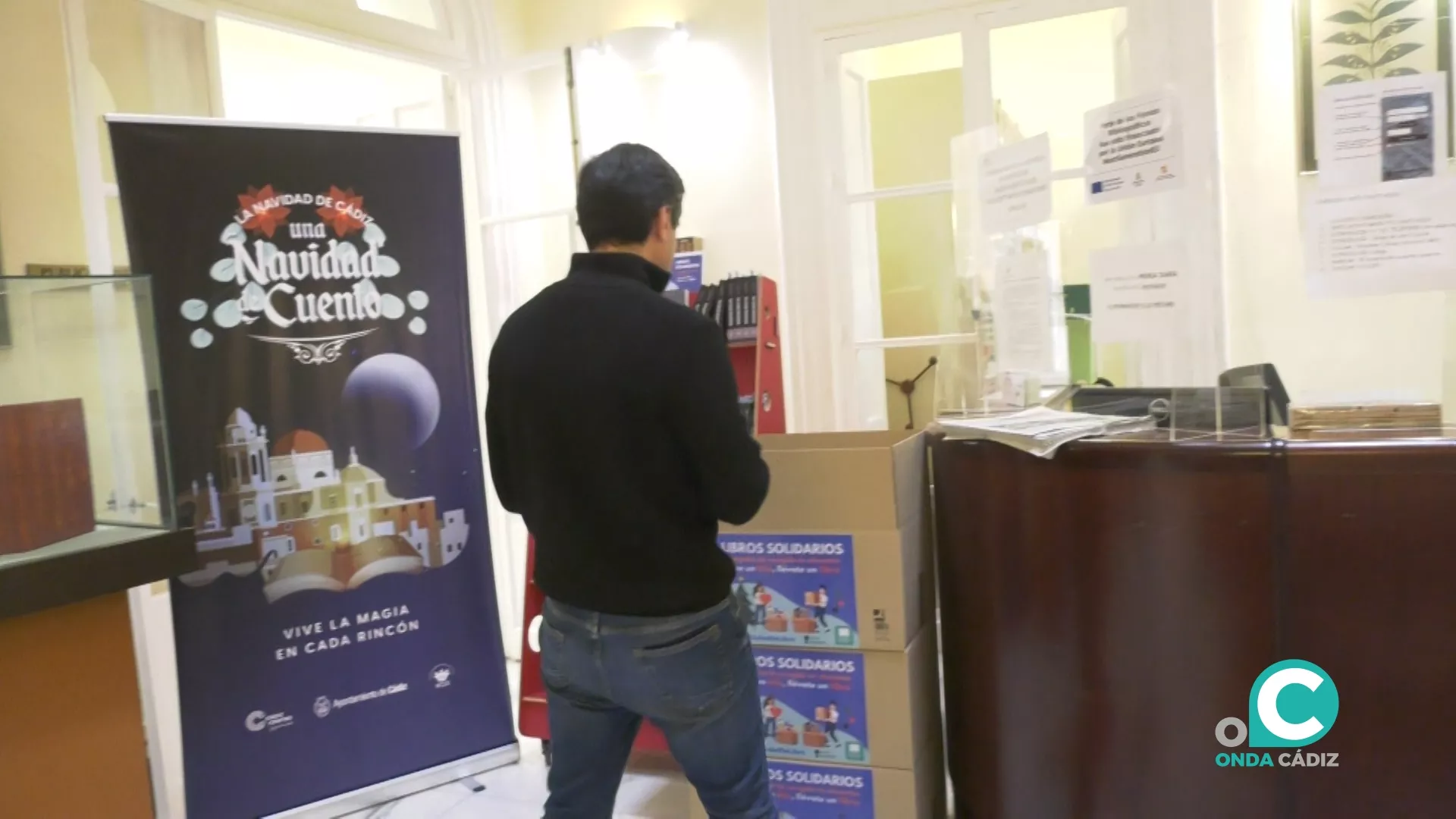 Campaña `Libros solidarios´, impulsada por las bibliotecas municipales. 