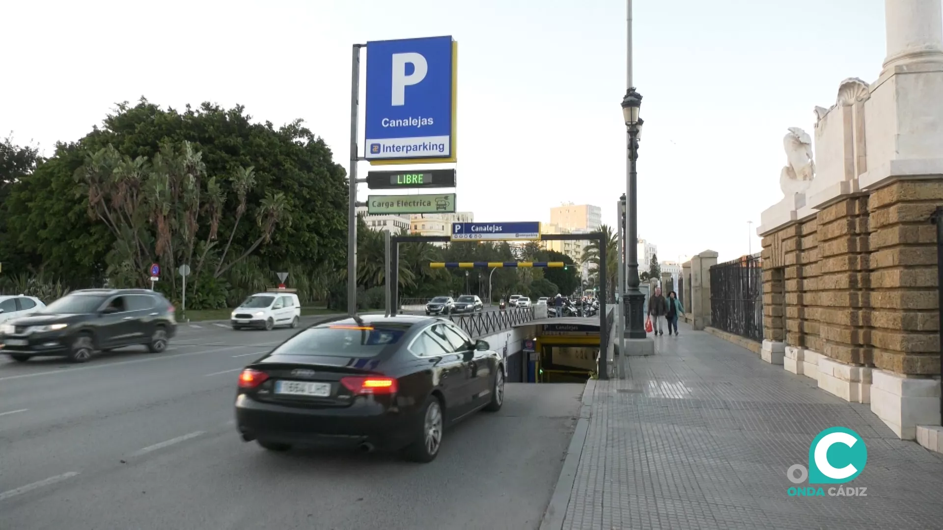 Aparcamiento subterráneo de Canalejas. 