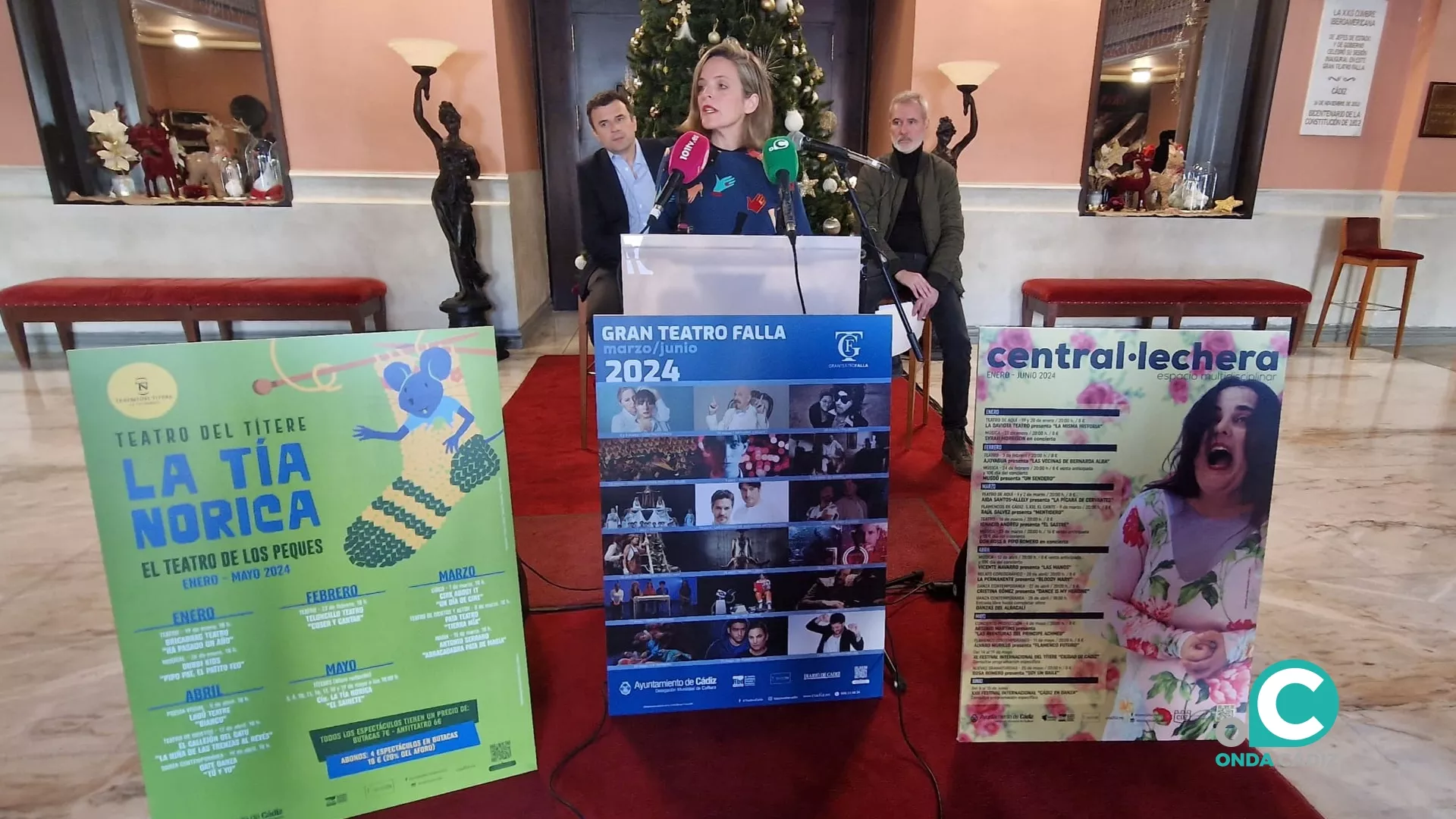 Presentación de la programación de Teatros 2024. 