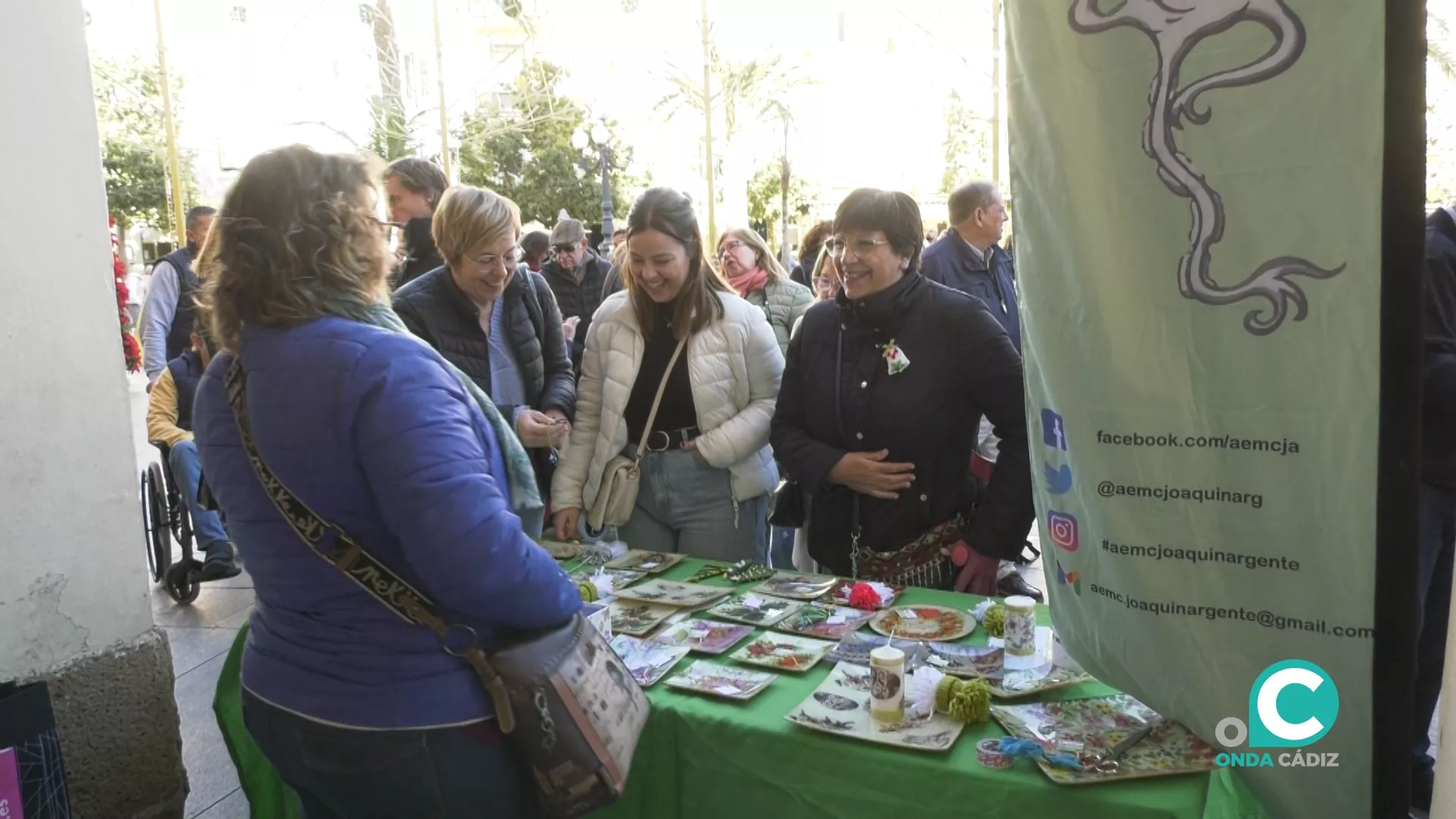 Conmemoración del Día Nacional de Esclerosis Múltiple en Cádiz. 