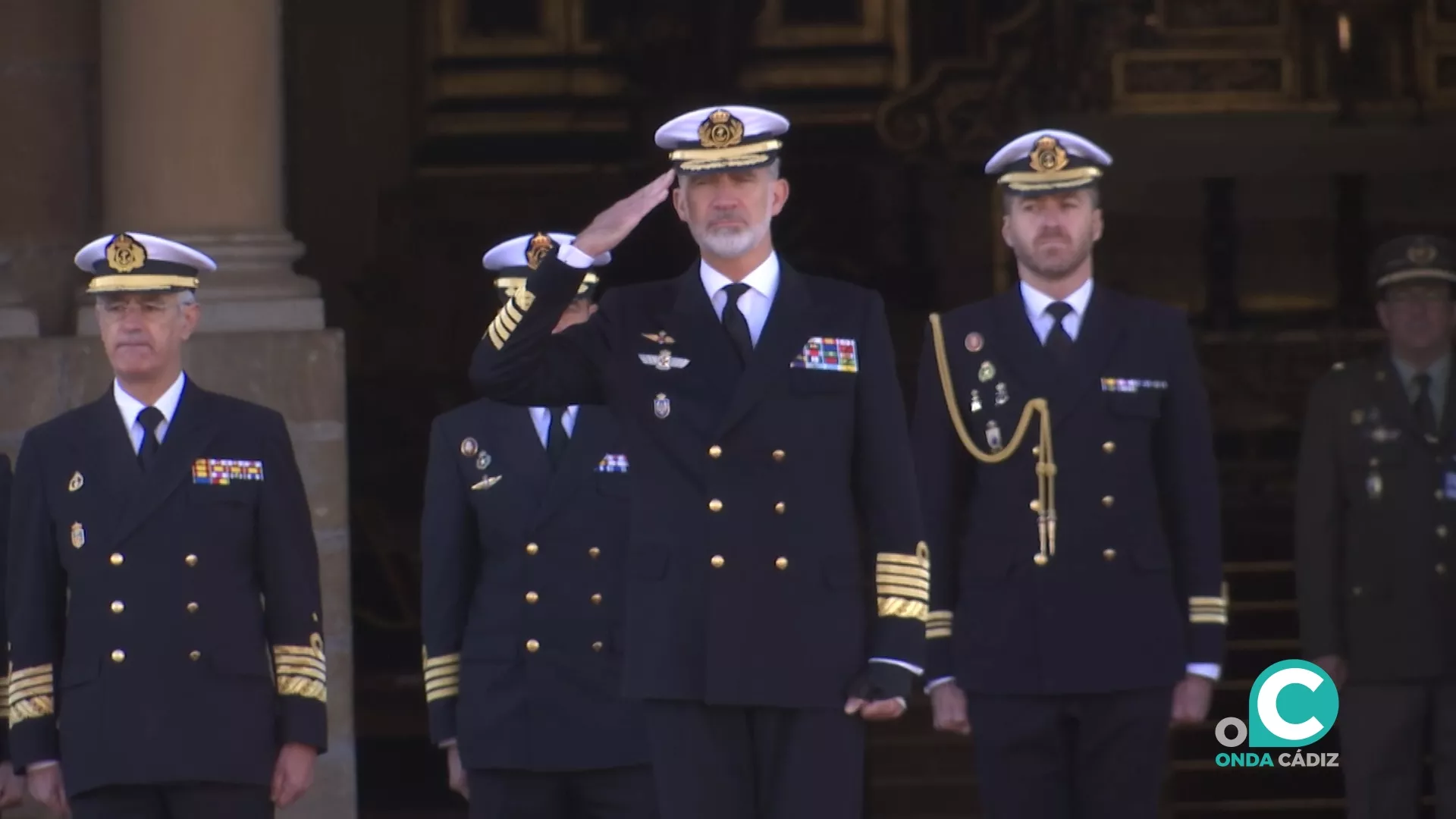 El Rey Felipe VI visita la Escuela de Suboficiales de la Armada