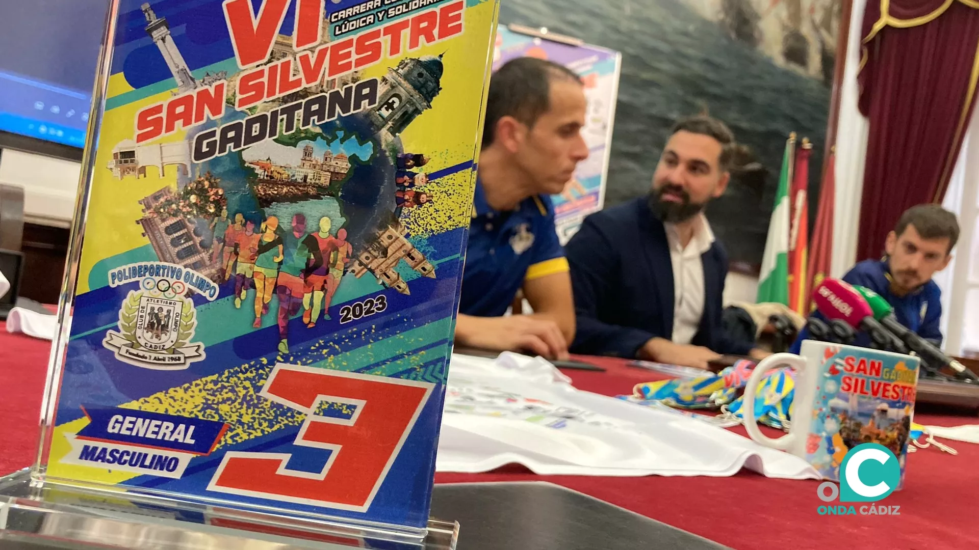 Presentación de la carrera popular San Silvestre Gaditana. 