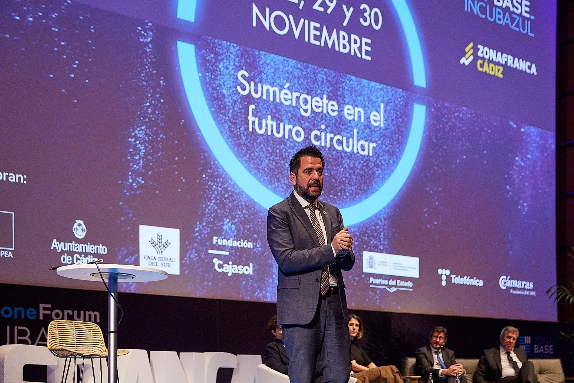 Francisco González, delegado de la Zona Franca de Cádiz