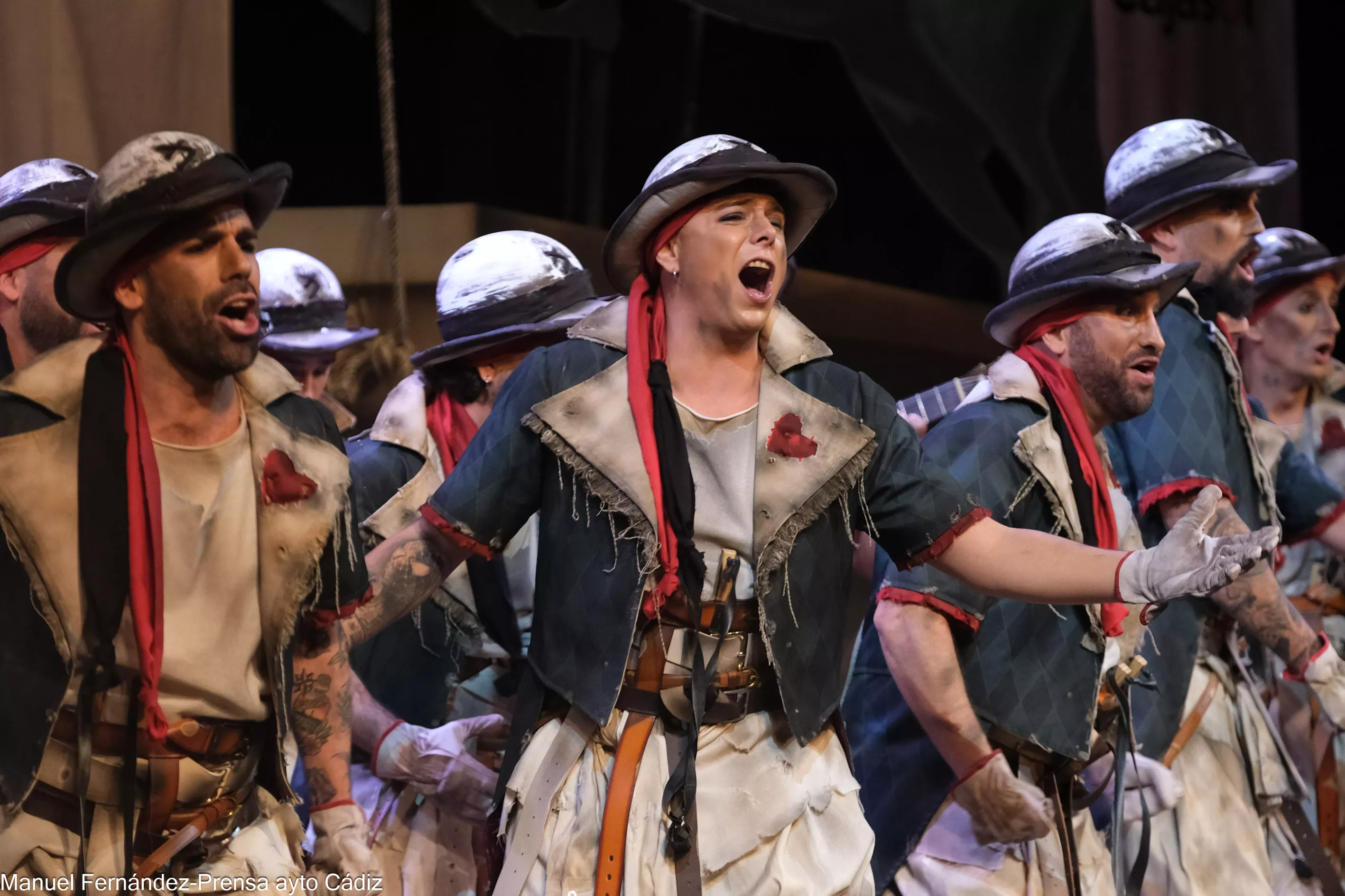 Comparsa, Los Sacrificaos