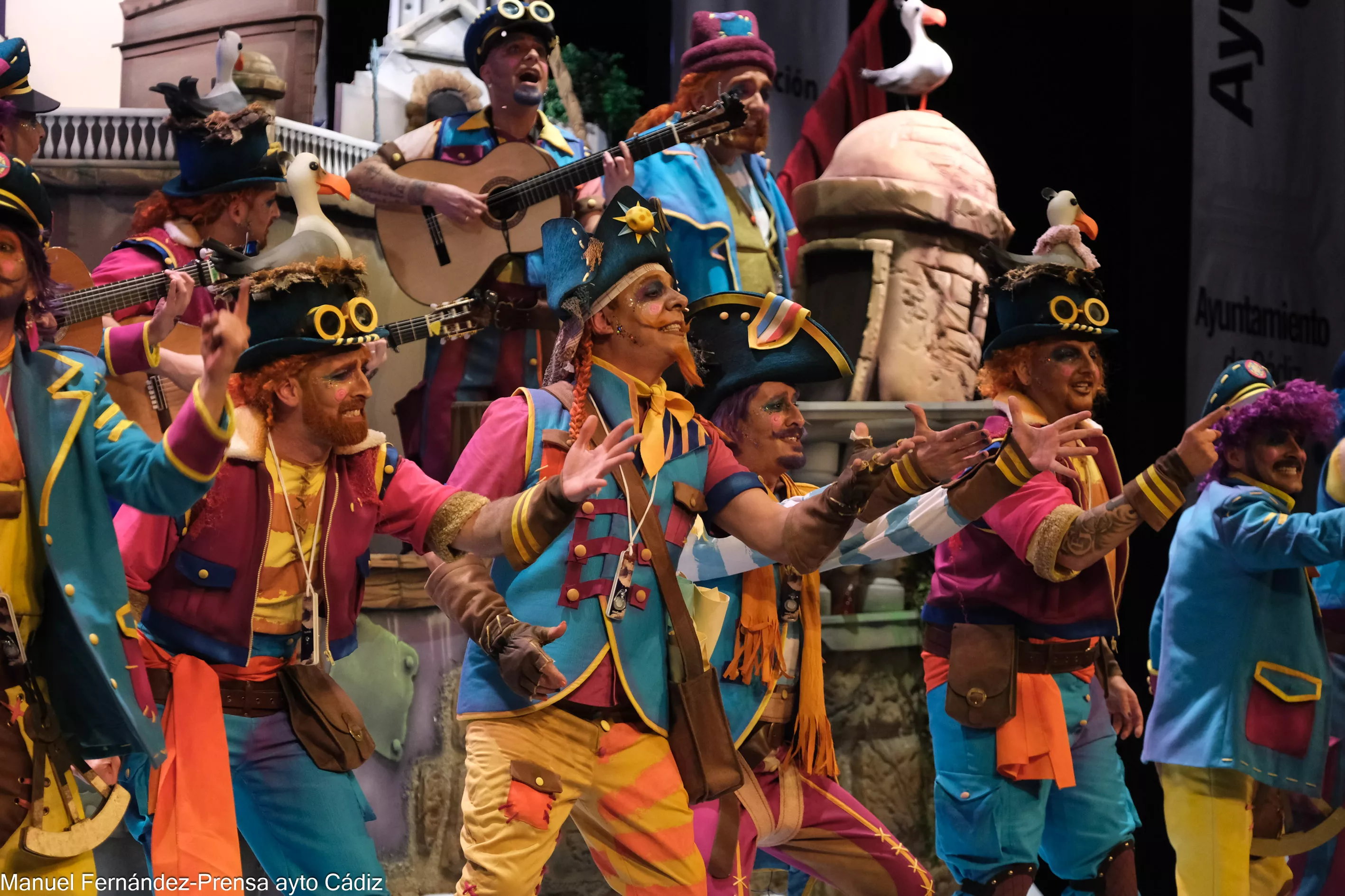 Comparsa, Los colgaos