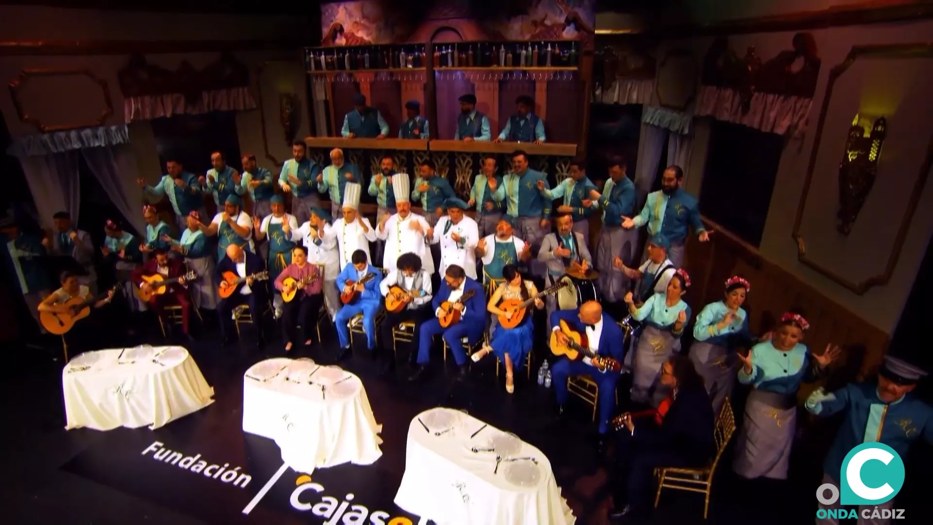 Coro "El Gremio" en las preliminares del COAC 2024.