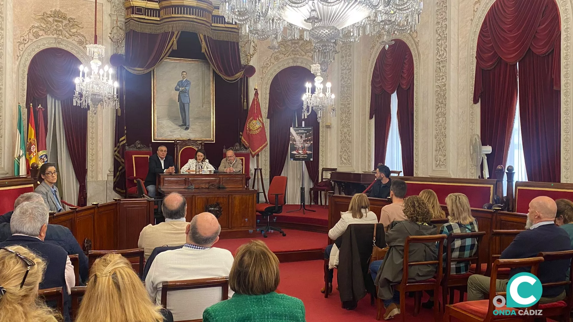 Presentación del cartel anunciador del III Concurso de Orquestas y Coros.