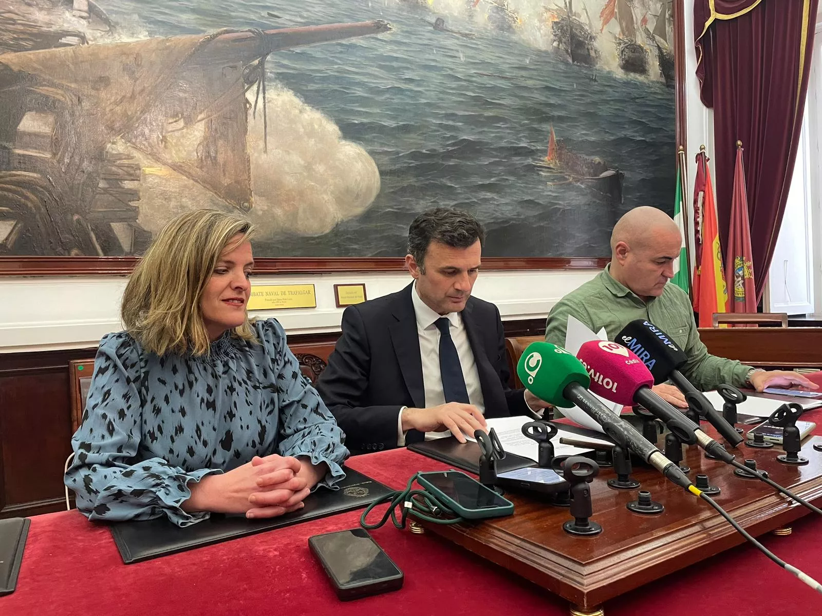 El alcalde preside la comparecencia en la Junta de Gobierno Local de este viernes