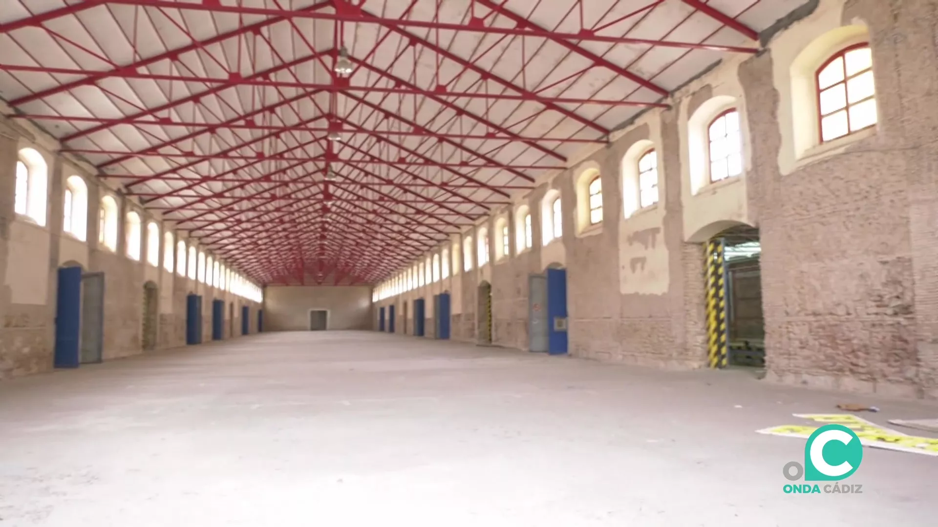 Antiguo depósitos de tabacalera, donde se instalará la Ciudad de la Justicia. 