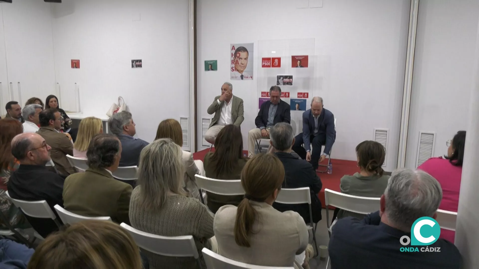 Juan Carlos Ruiz Boix y Juan Espadas llaman a participar en las elecciones al Parlamento Europeo. 