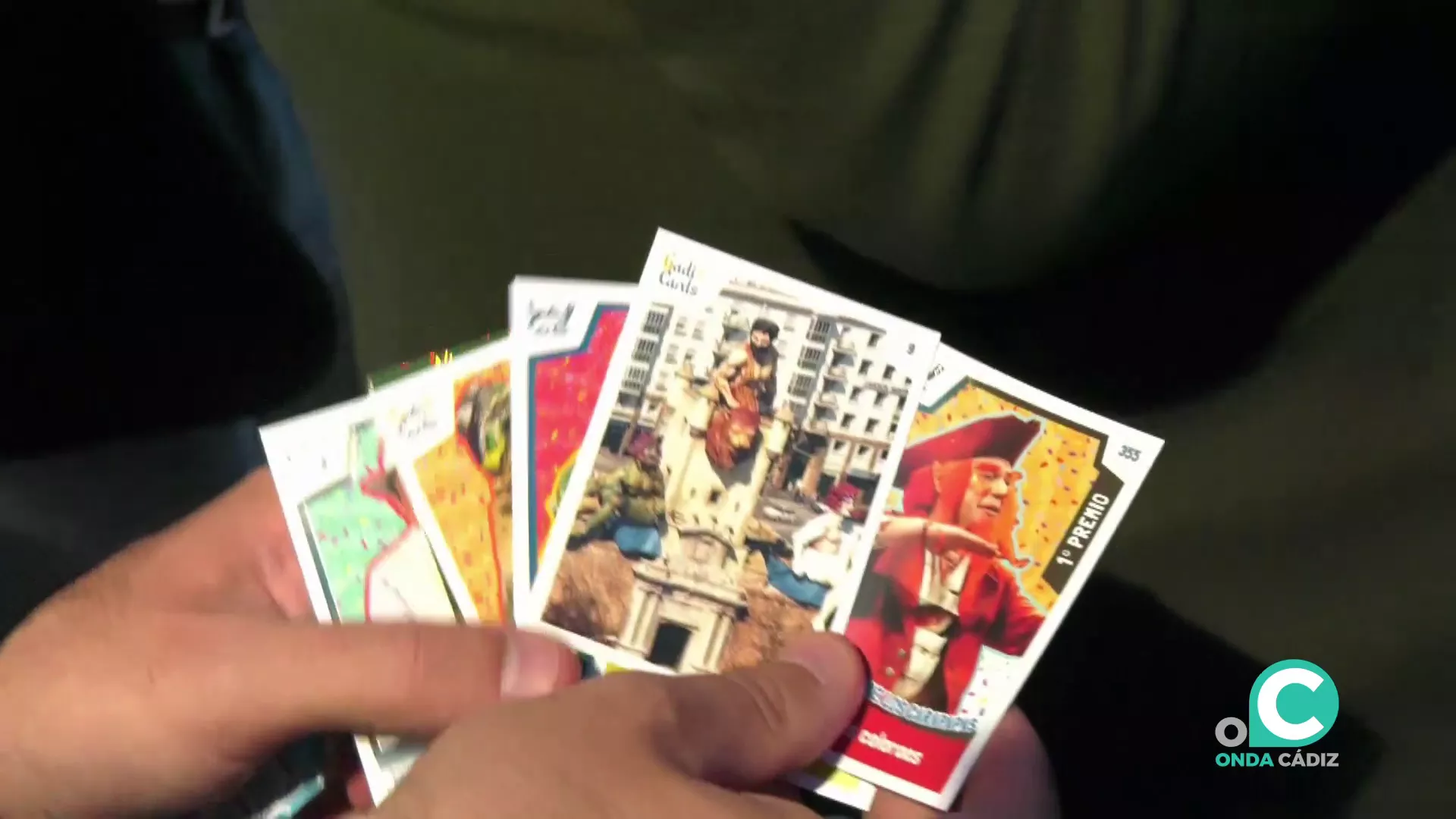 Detalle de las peculiares estampas para coleccionista en su puesta de largo