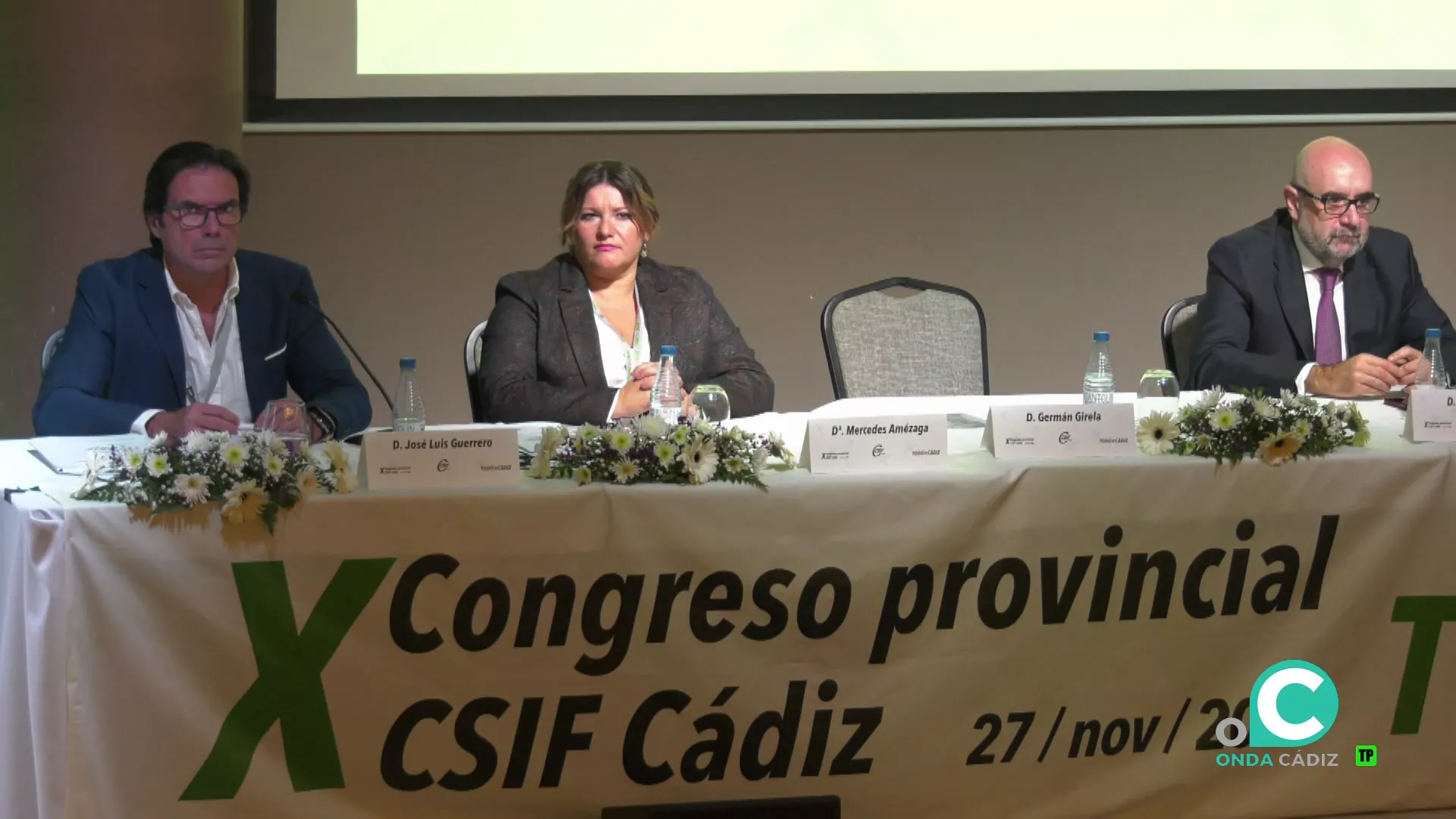 Amézaga obtuvo el 91% de los votos que le ha aupado a la presidencia provincial