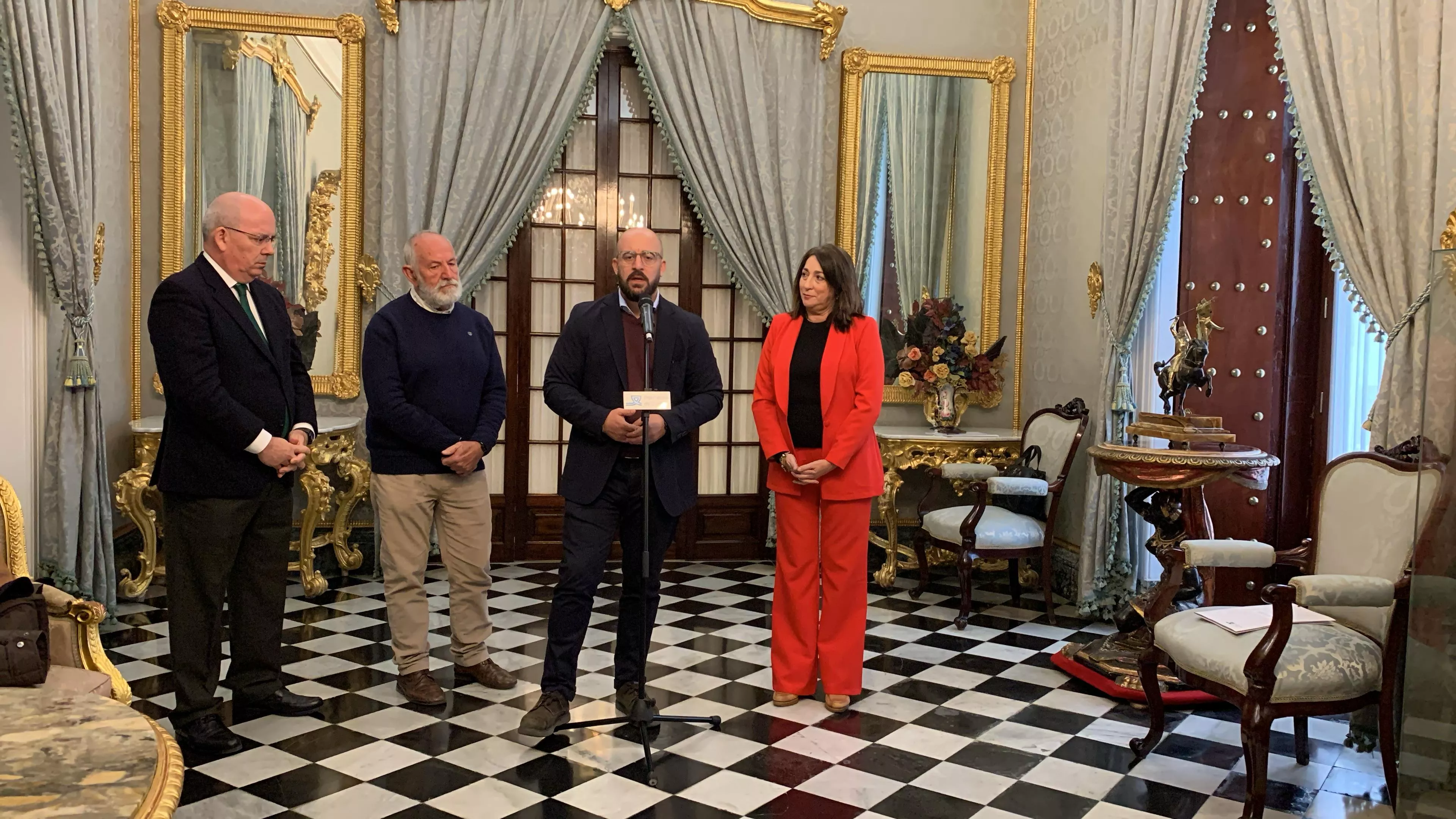 Valoración en rueda de prensa tras la primera toma de contacto entre los convocados a la cita