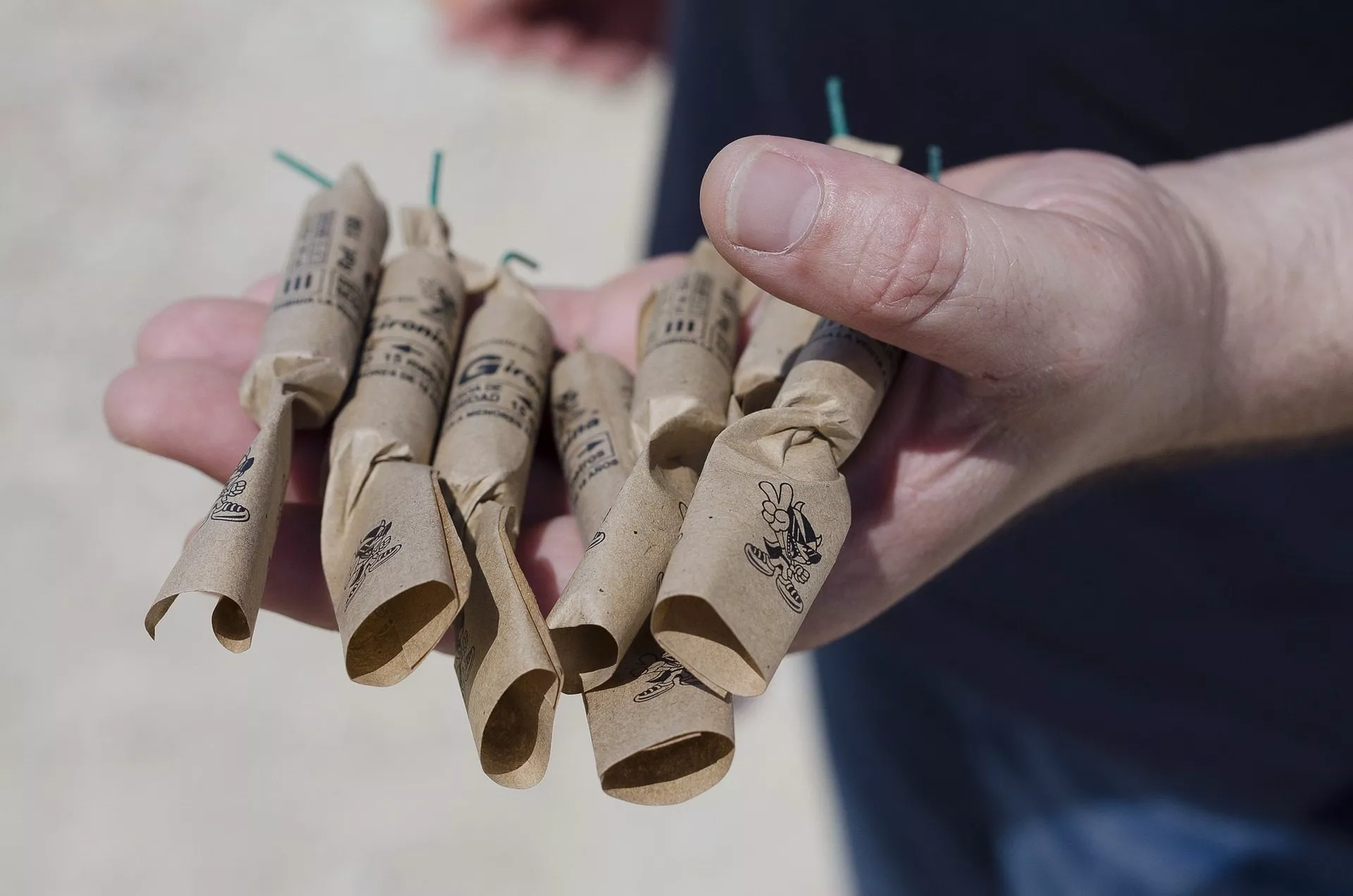  Petardos, en una imagen de archivo