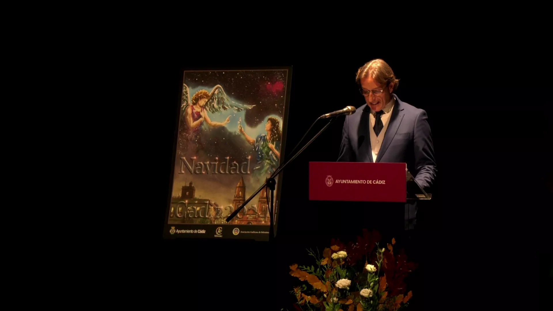 Un momento del acto celebrado en el Teatro del Títere de la Tía Norica.