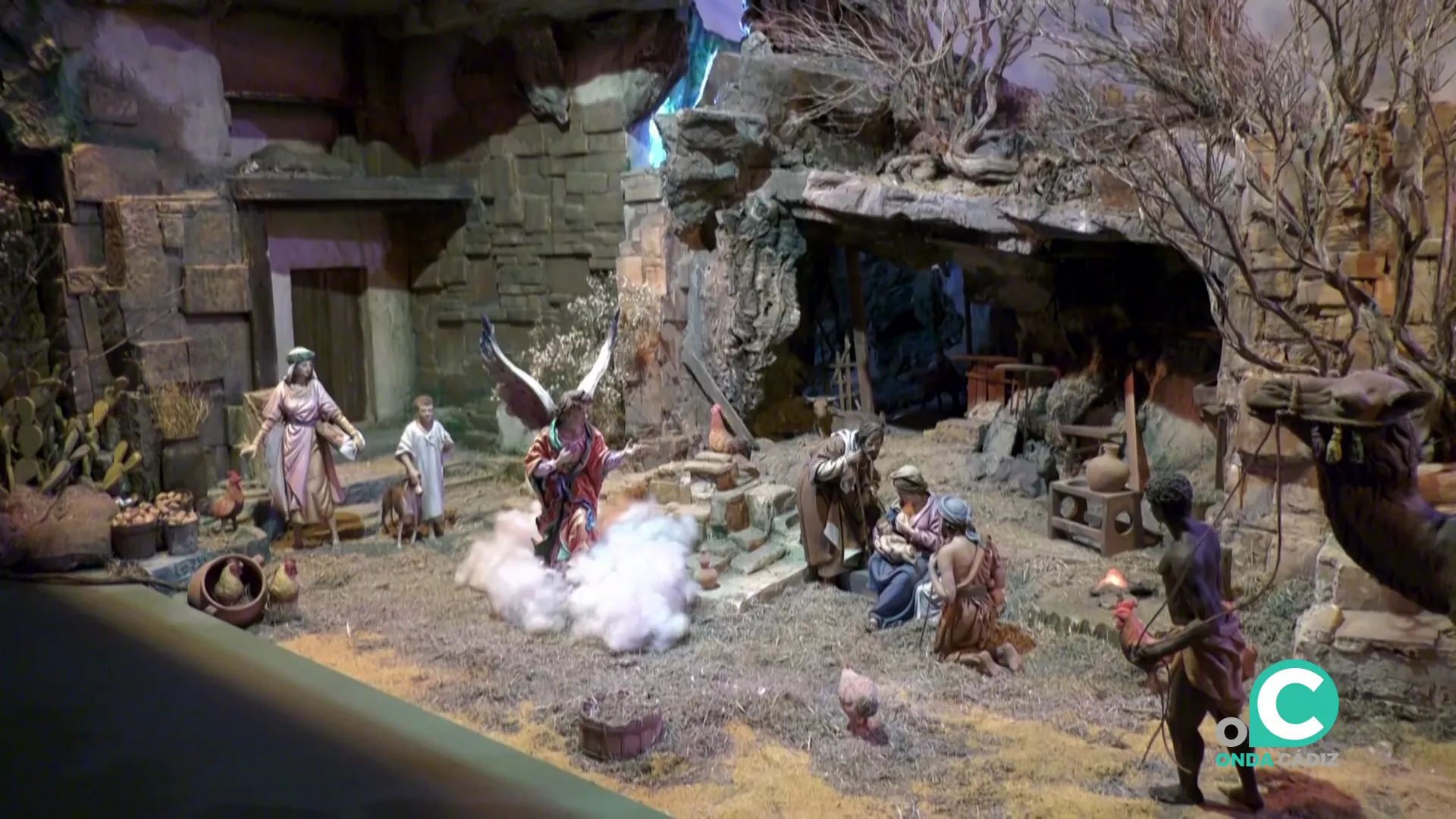 Las figuras principales son obra del escultor jerezano Pedro Ramírez Pazos