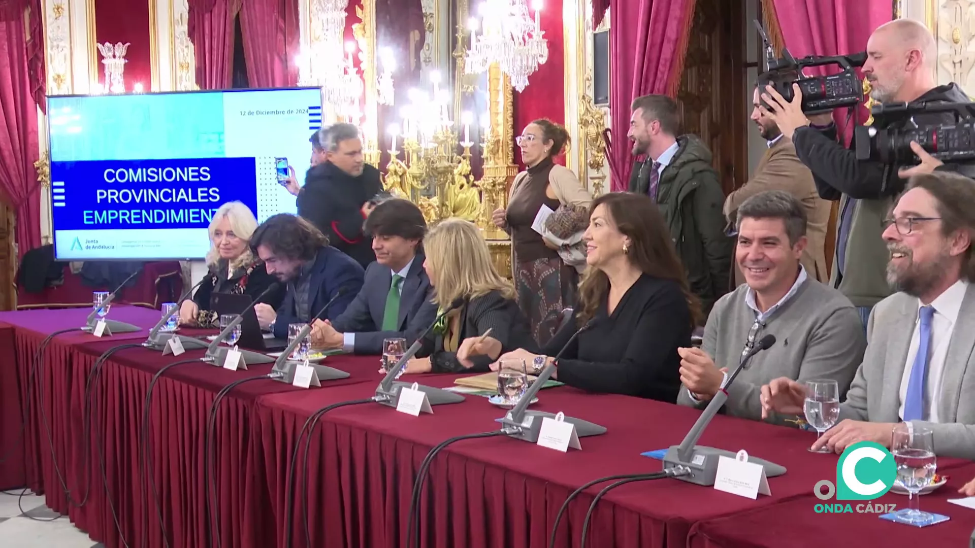 Un momento del acto en la Diputación Provincial de Cádiz