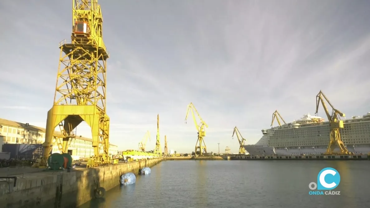 Imagen de la factoría en la capital gaditana