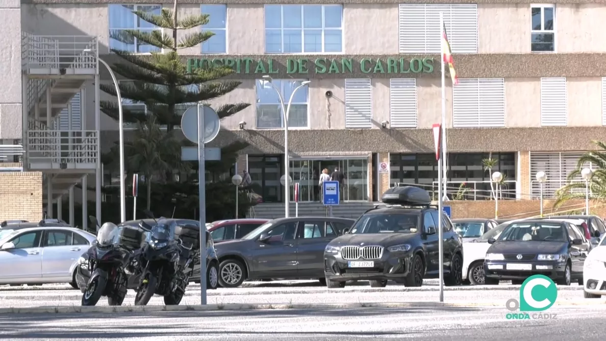 Fachada del centro sanitario isleño