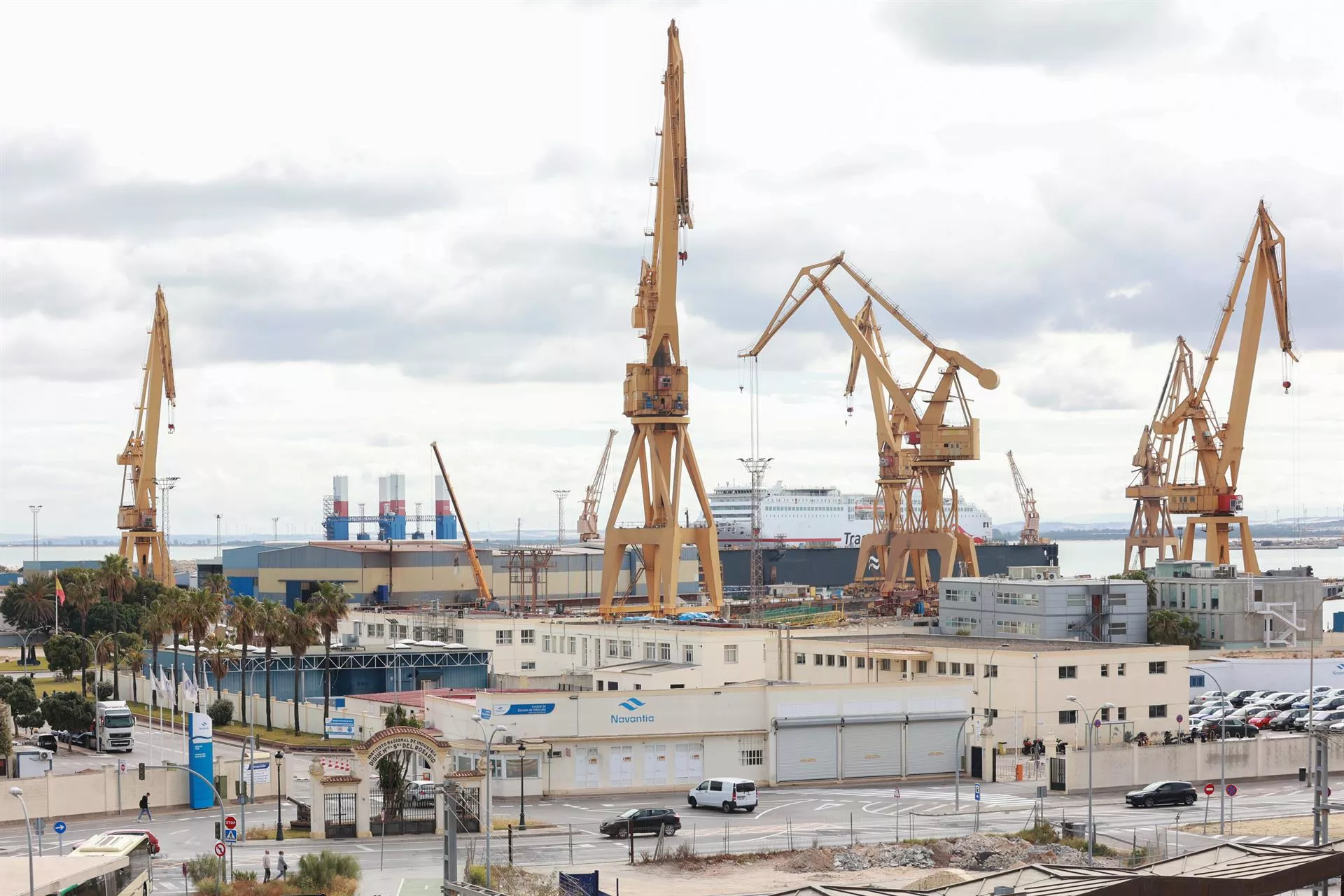 La factoría de la Bahía de Cádiz en una imagen de archivo