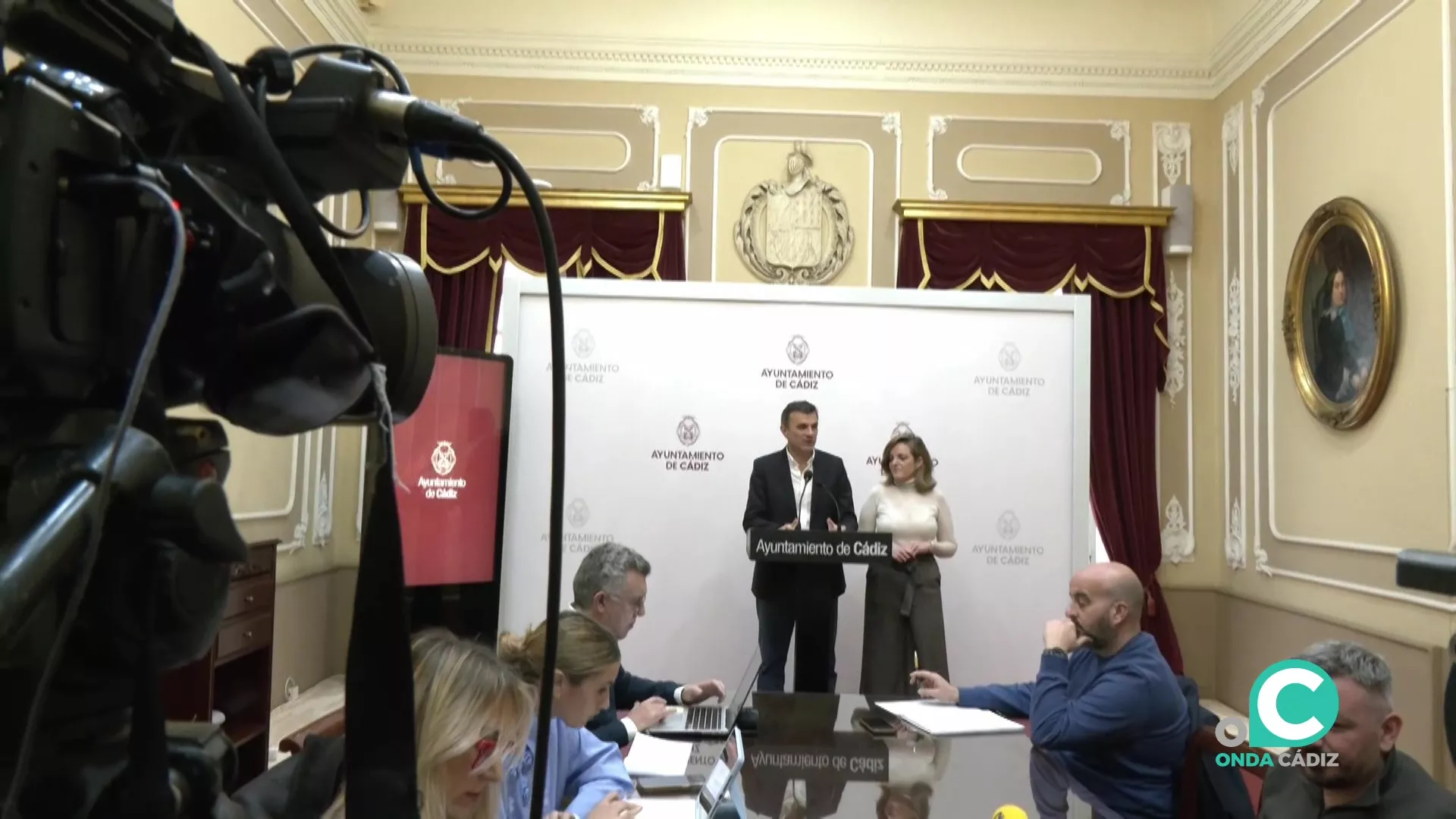 Bruno García explica a los medios el alcance de los números presupuestarios para el próximo curso