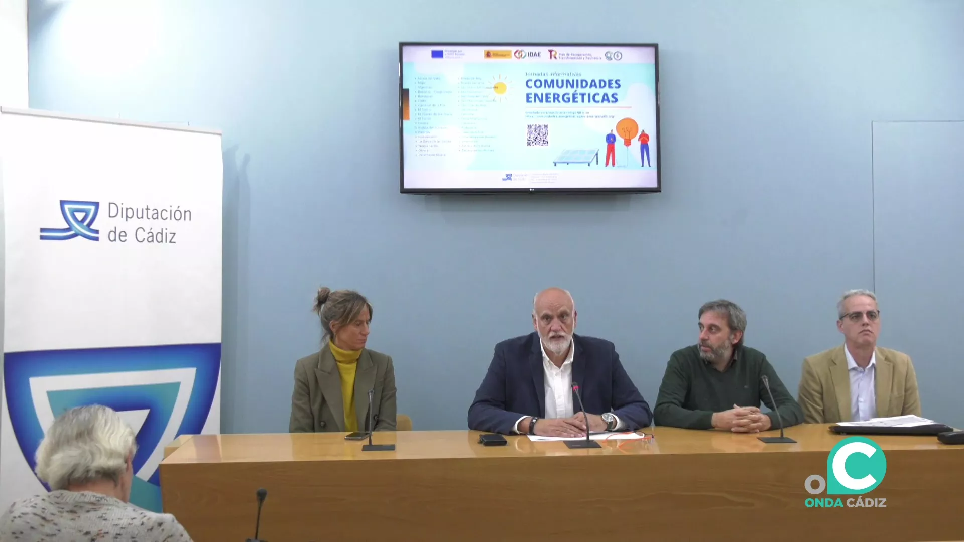 Momento de la presentación en rueda de prensa 