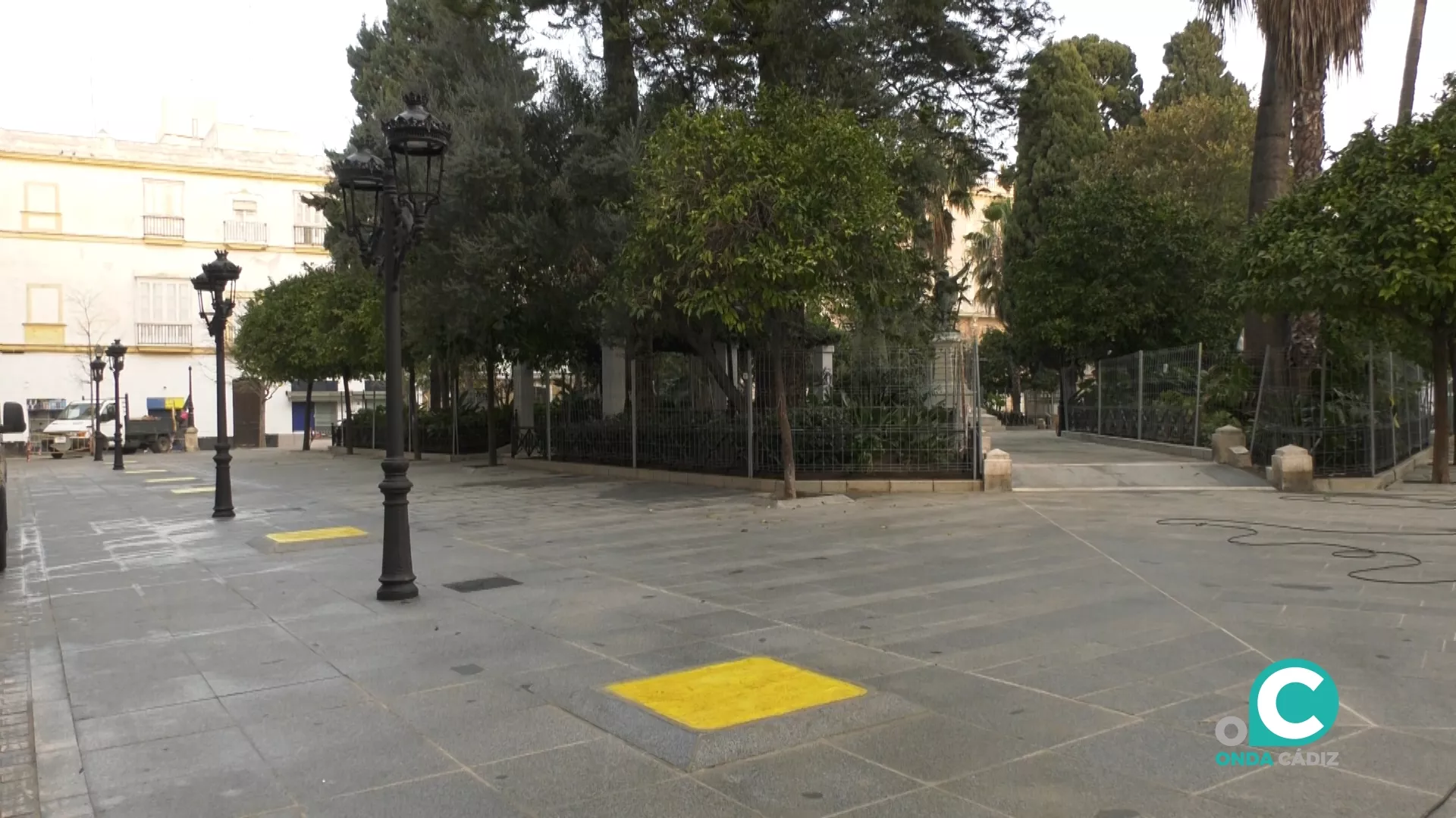 Imagen de la plaza de Candelaria, donde ha ocurrido el suceso. 