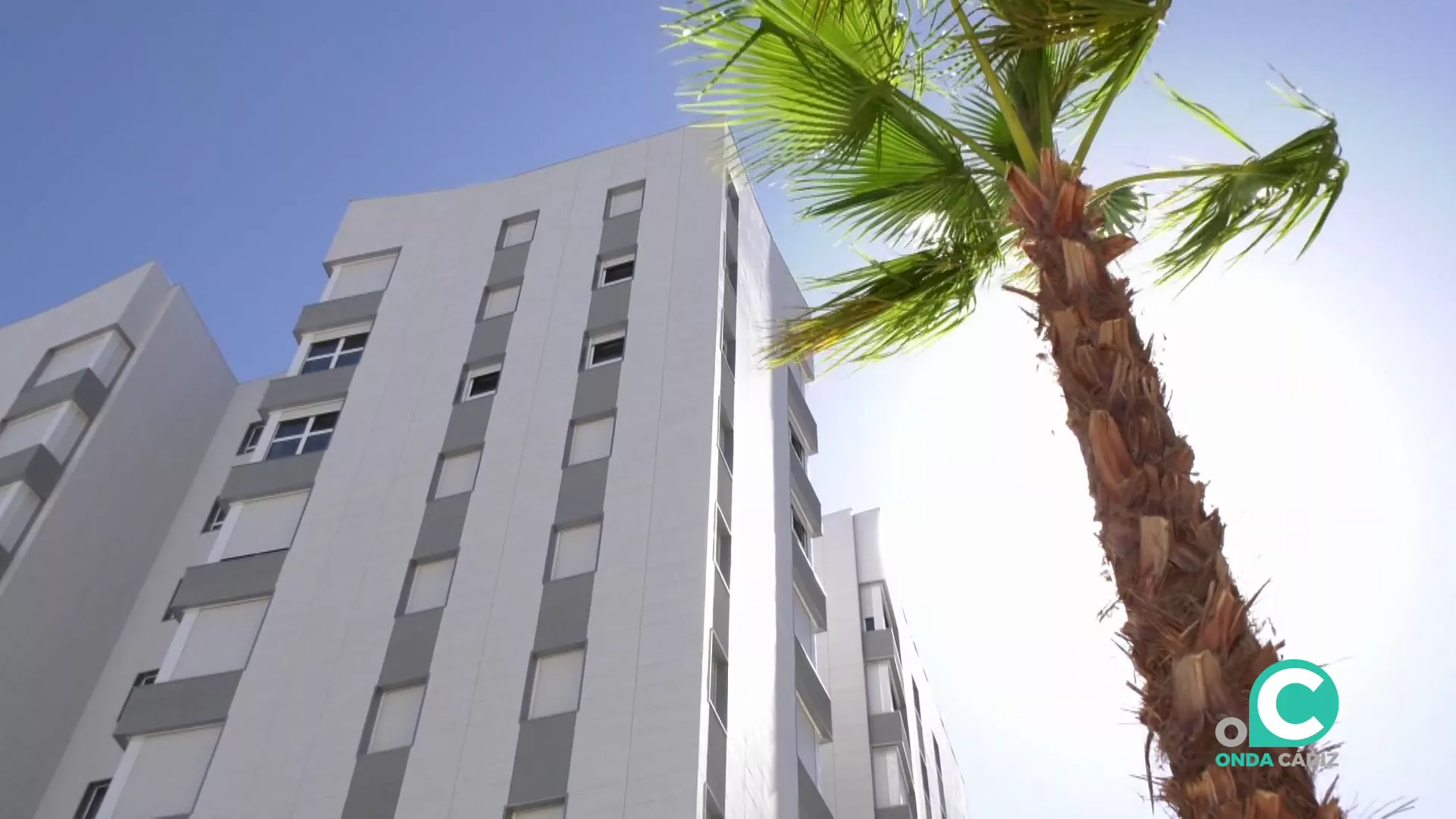 Bloque de pisos del barrio de Matadero. 