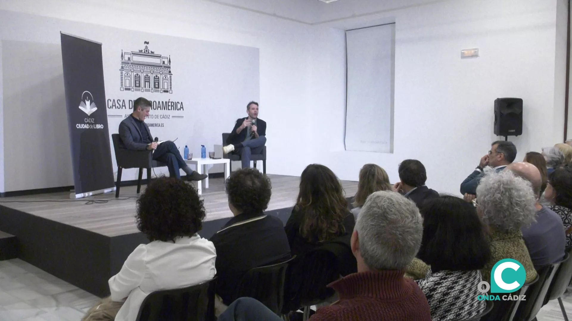 Rubén Amón presenta su último libro en Casa de Iberoamérica. 