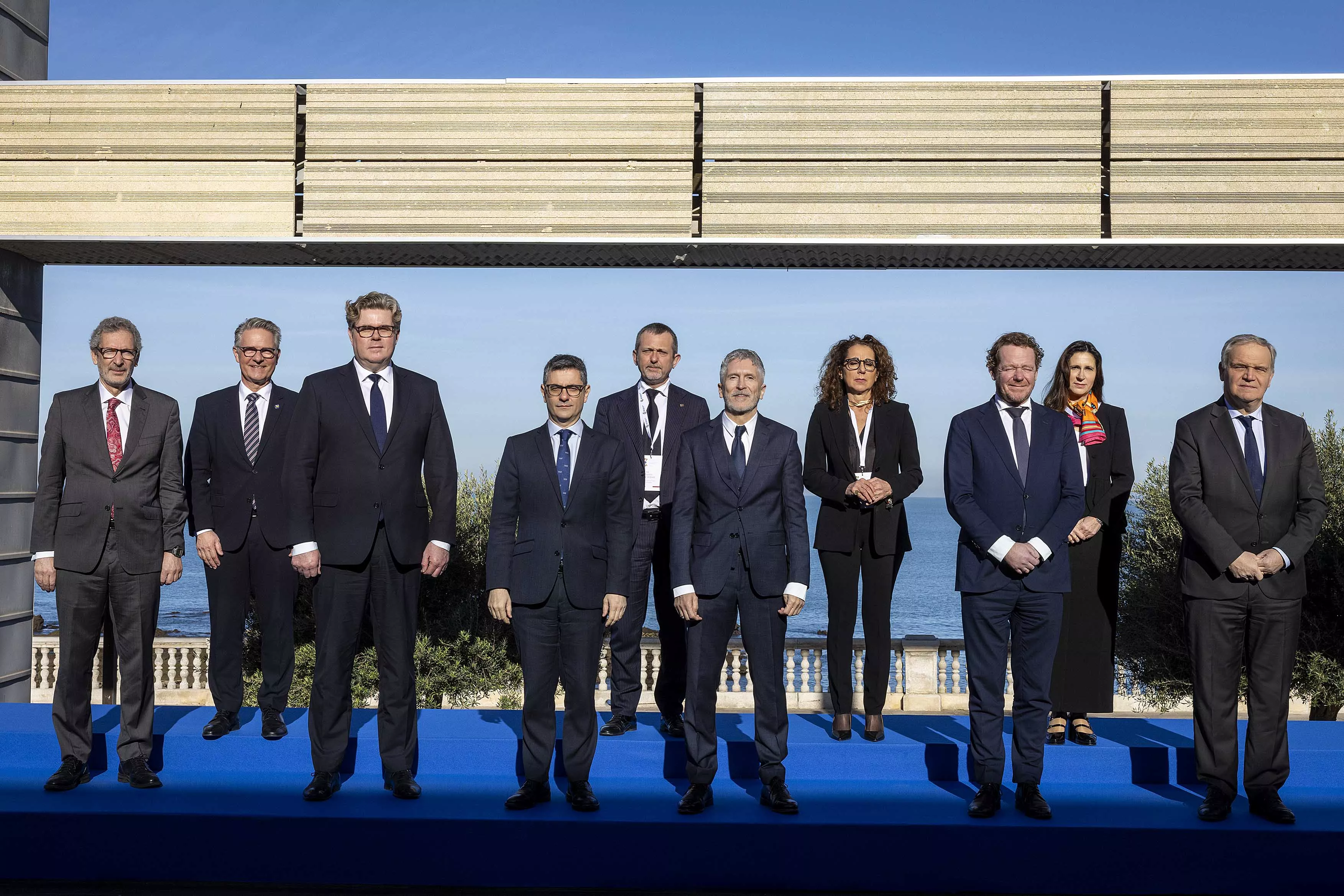 Los asistentes a la cita que se ha celebrado en el Hotel Parador Atlántico