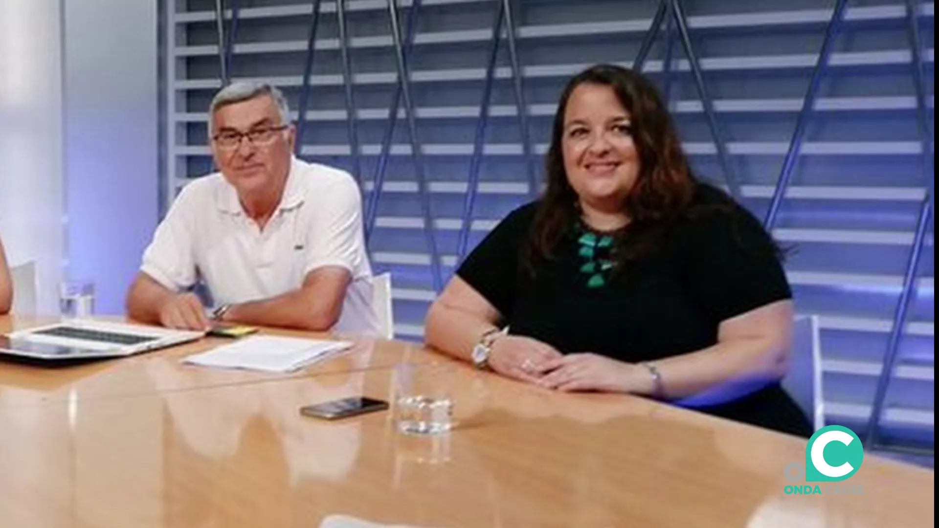 La nueva representante de la formación, durante una intervención en un programa de Onda Cádiz.