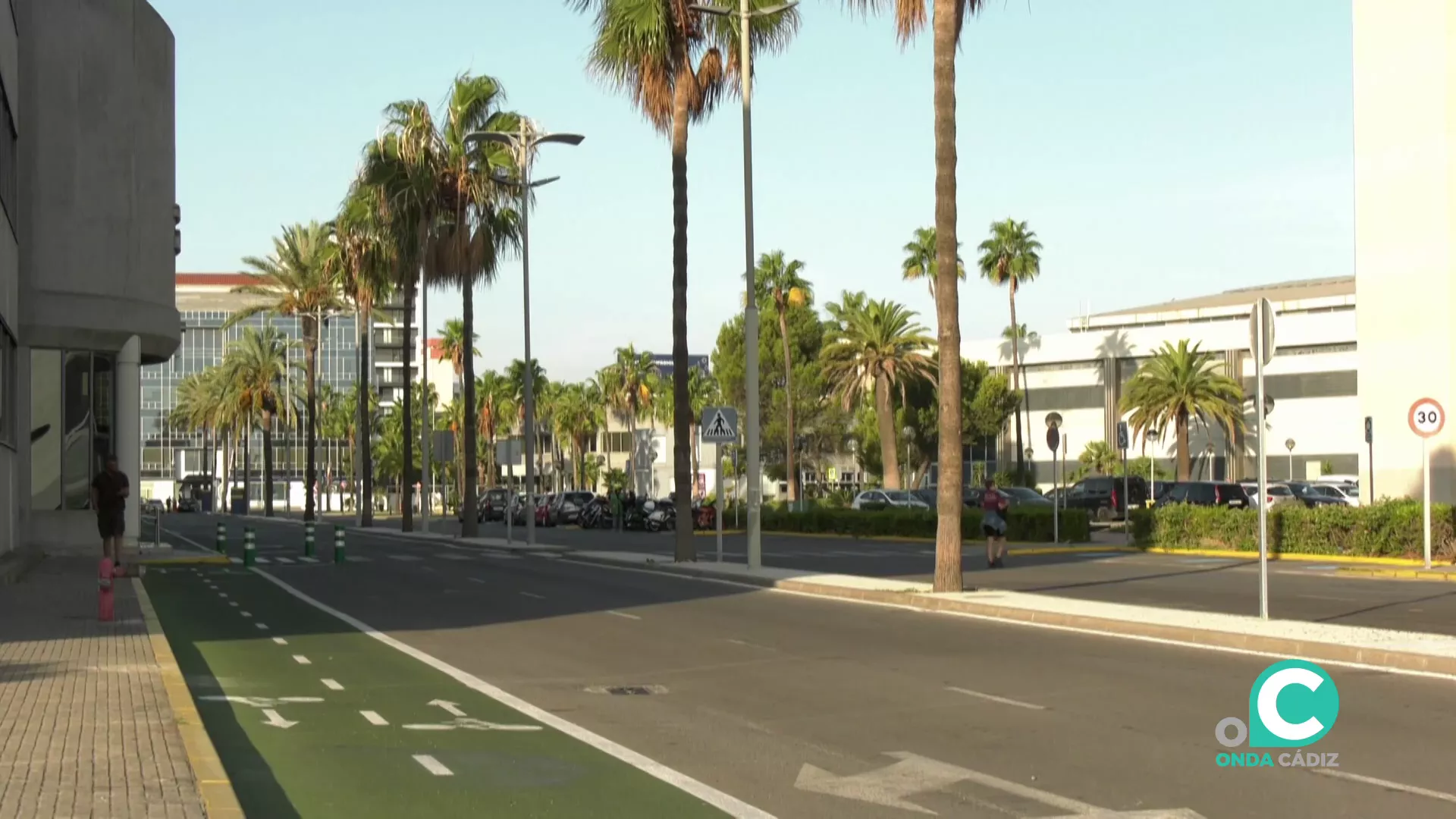 Polígono exterior de Zona Franca de Cádiz.