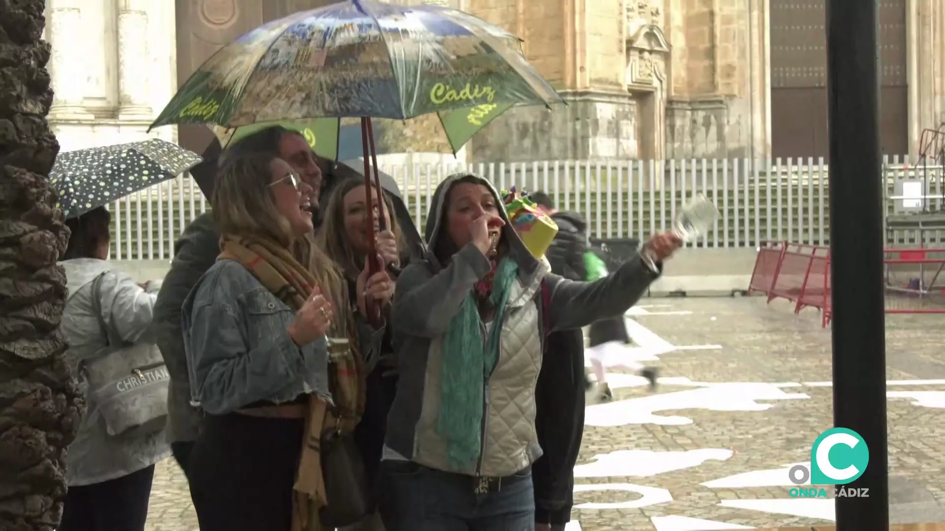 Fuertes lluvias durante el fin de semana en Cádiz. 