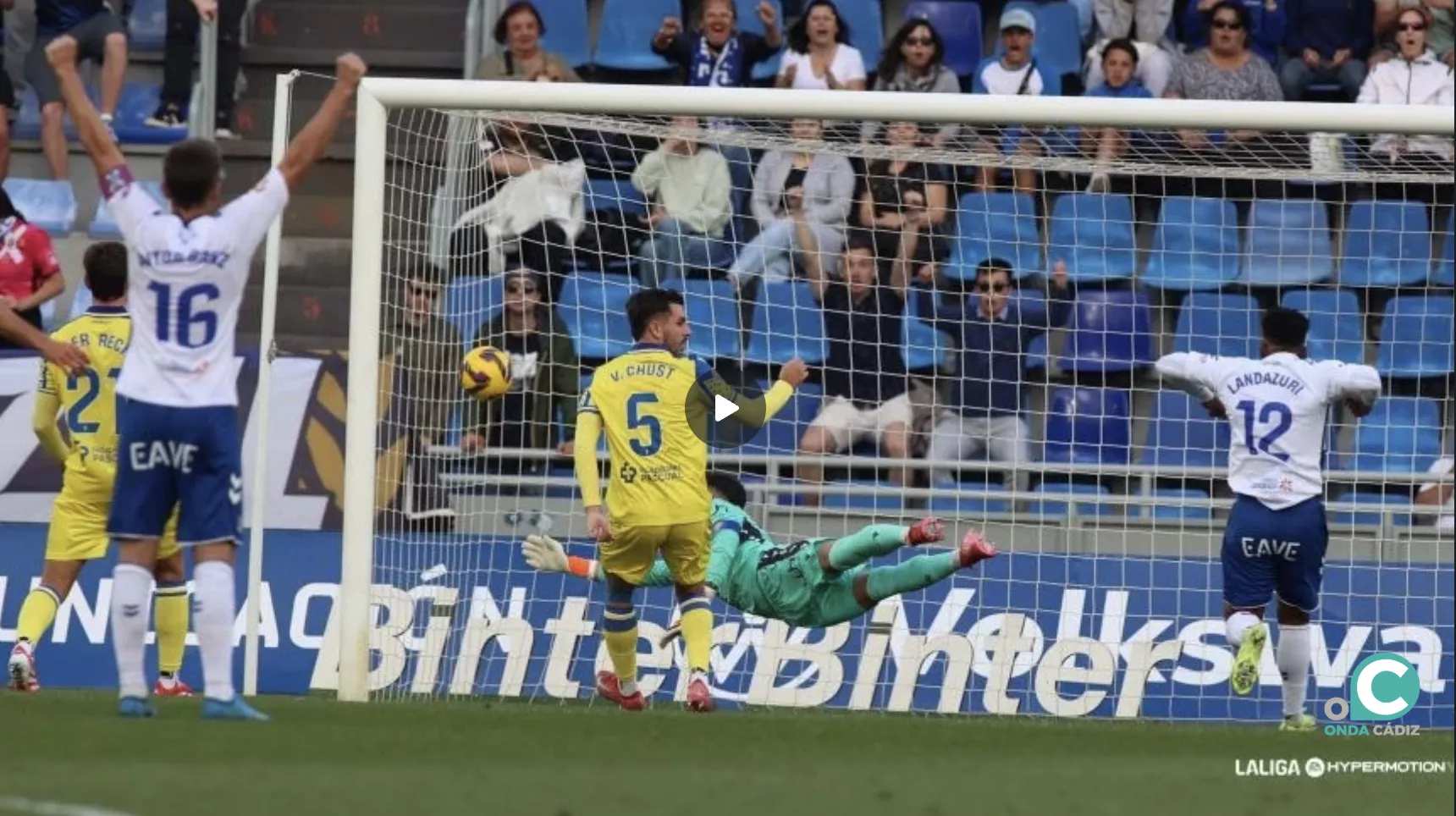 Enric Gallego estableció el definitivo 2-1 (Foto: LaLiga)