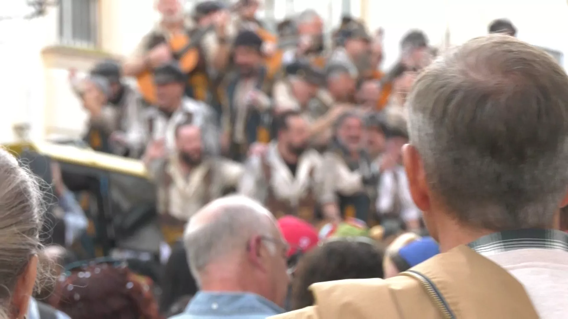 Una imagen del domingo de coros en el primer fin de semana de Carnaval