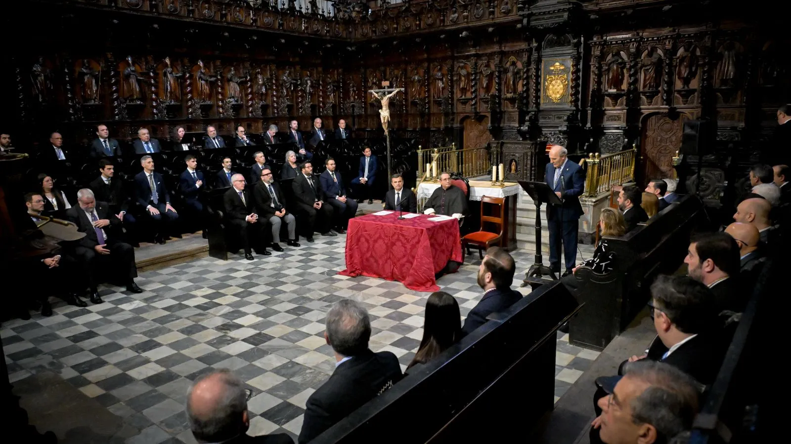 Este sábado se ha celebrado el cabildo de toma de horas en la Catedral de Cádiz. 