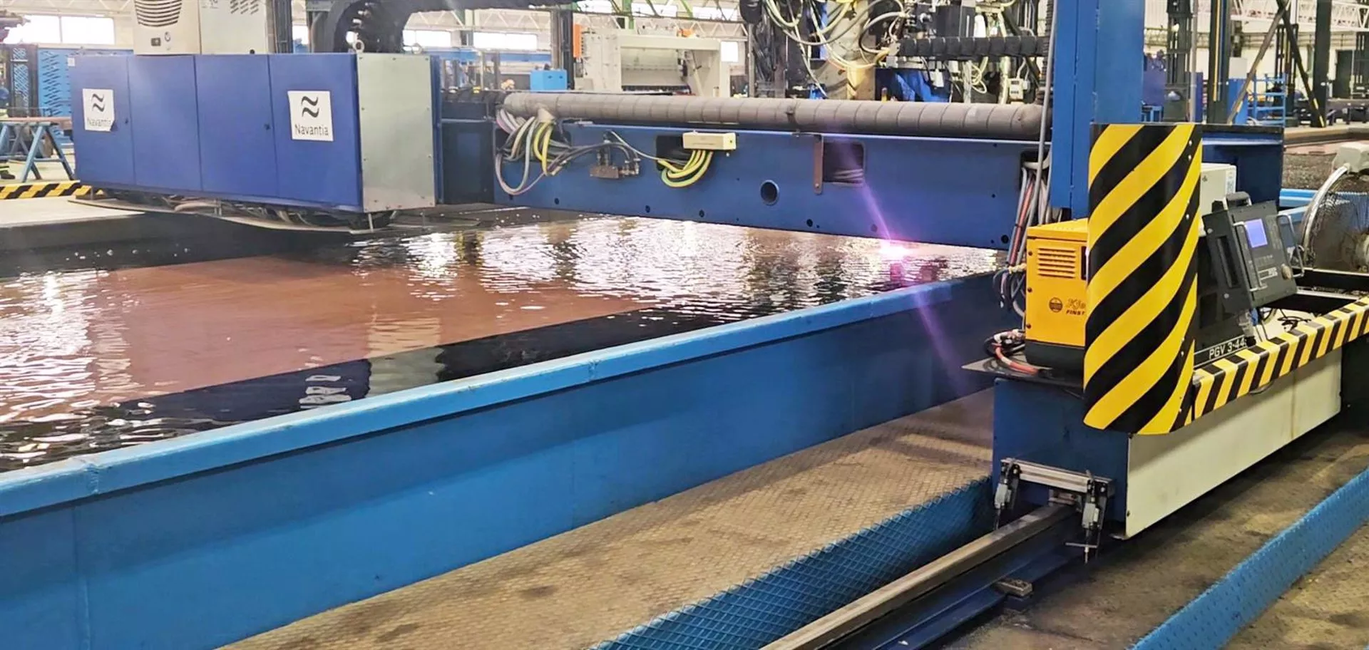 El acto se ha producido tres meses después del comienzo de la construcción del primer buque encargados por la nación alauita