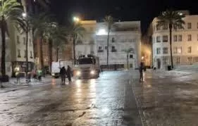 Zona de Catedral a primera hora de la mañana del domingo.